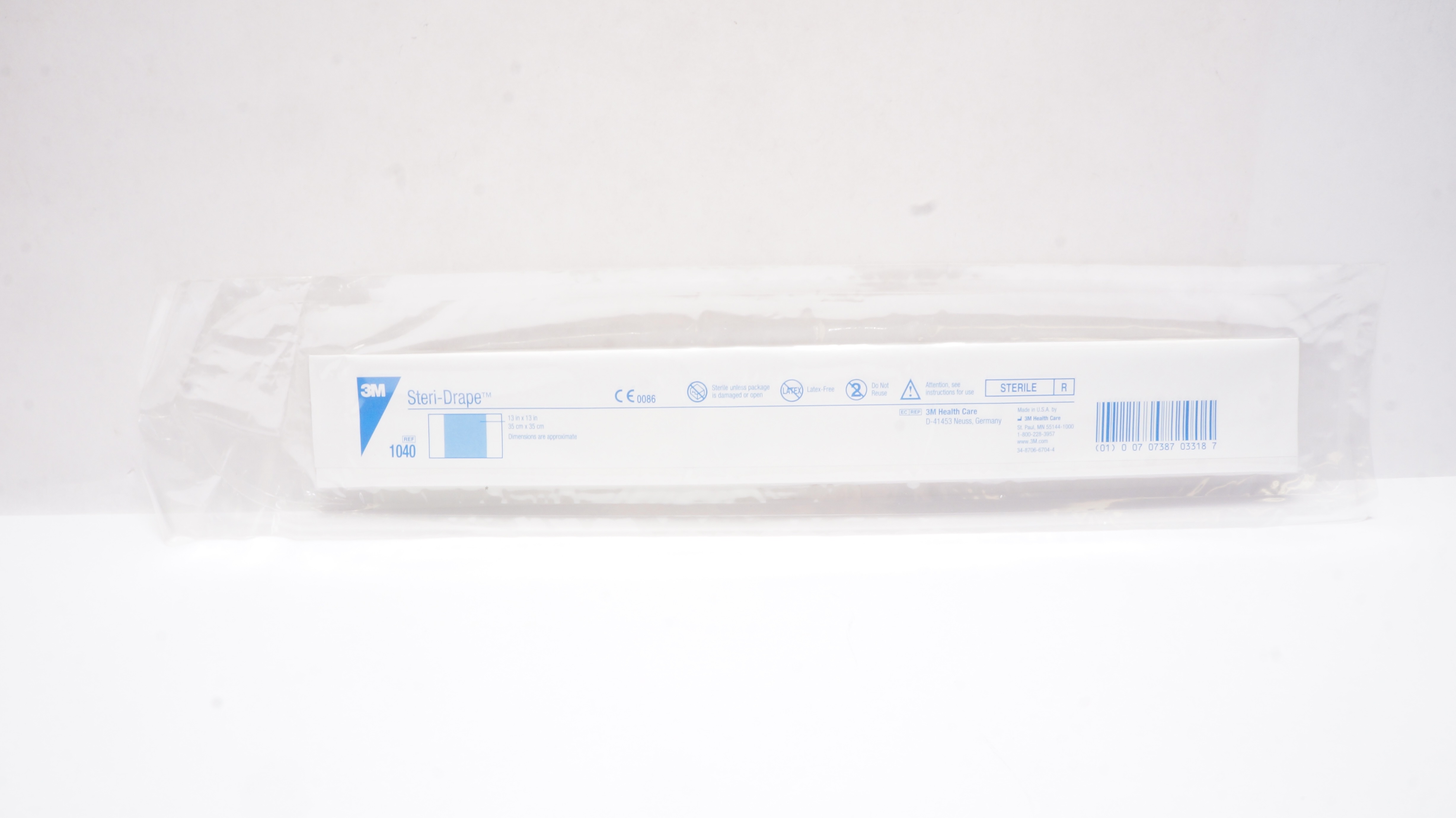 3M 1040 Steri-Drape Incise 13inch x 13inch