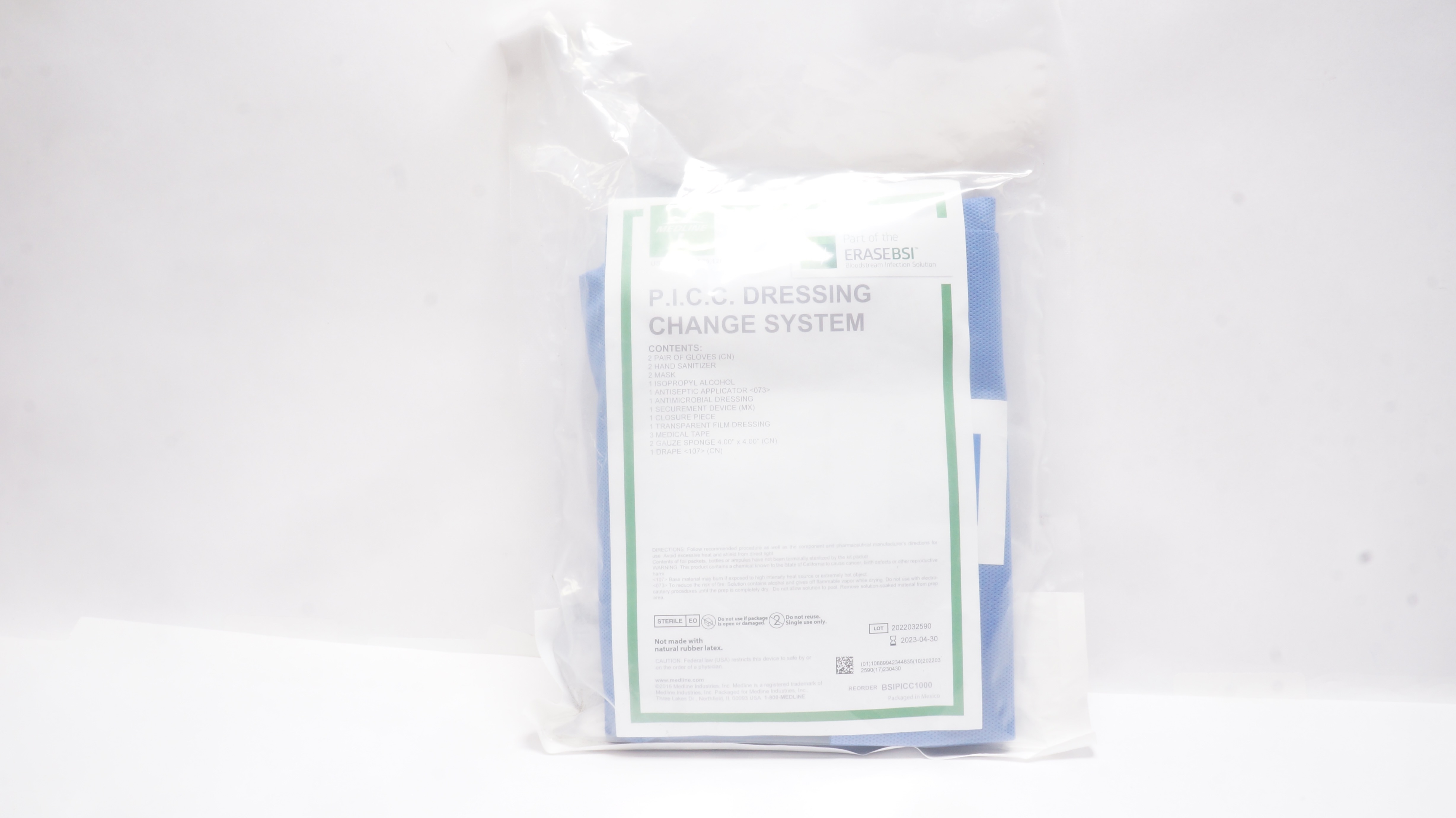 Medline BSIPICC1000 P.I.C.C. Dressing Change System (x)