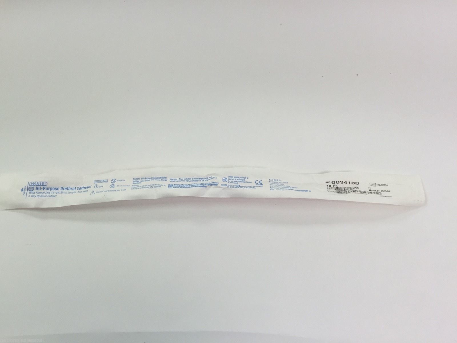 0094180 ~ Bard All-Purpose Urethral Cath 18Fr. (x)