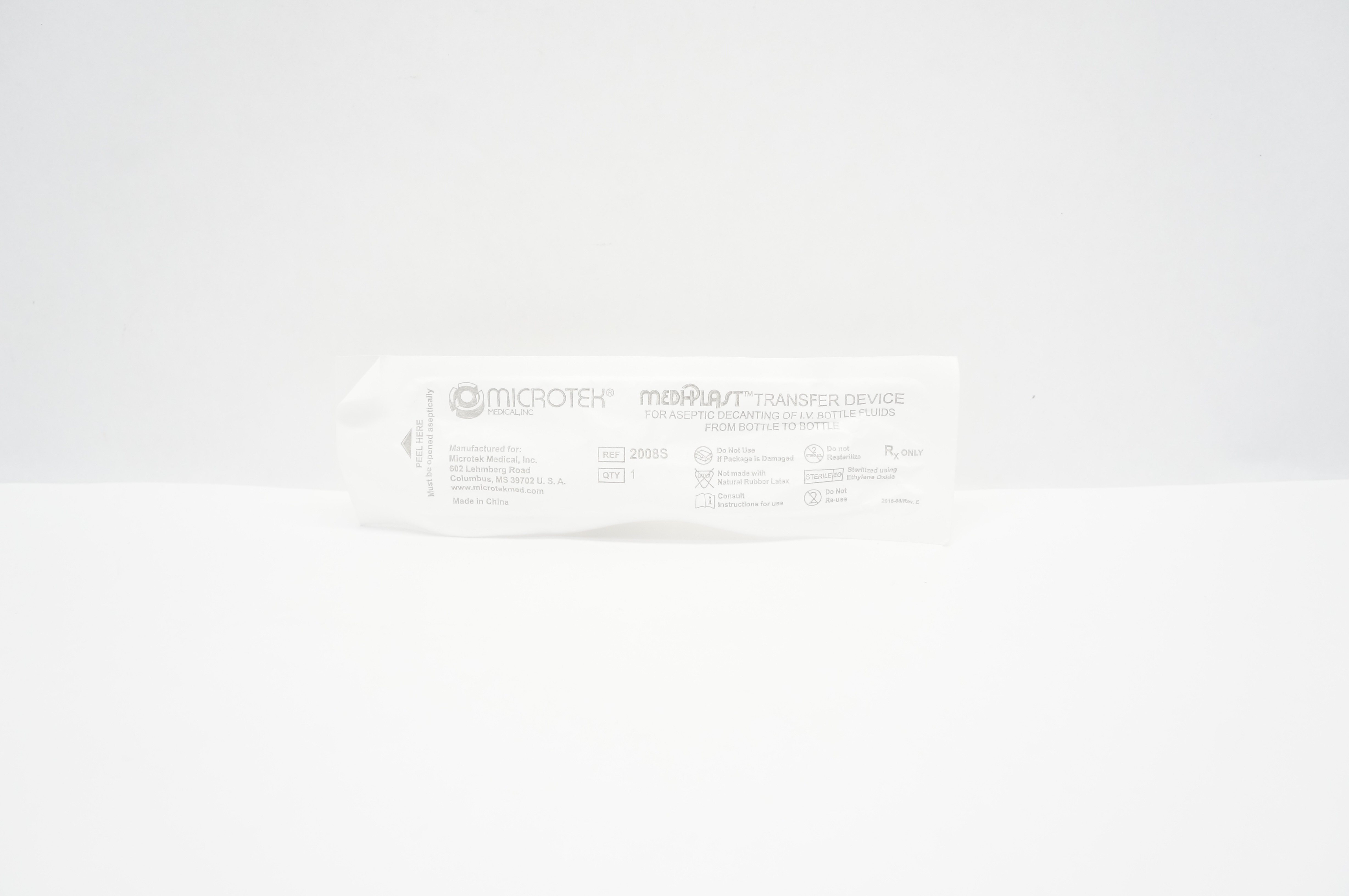 Microtek 2008S Medi-Plast Transfer Device