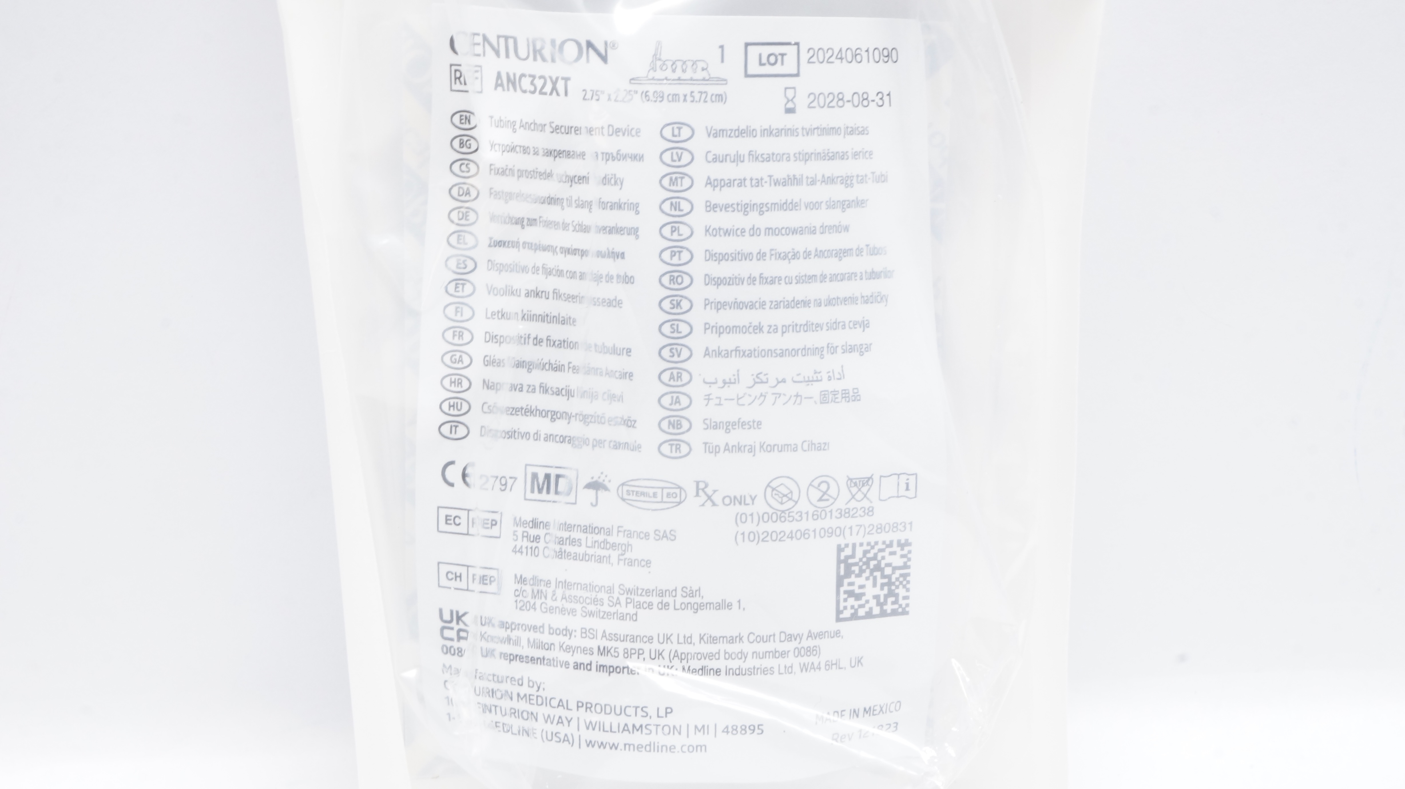 Centurion ANC32XT Tubing Anchor Securement Device 2.75inch x 2.25inch