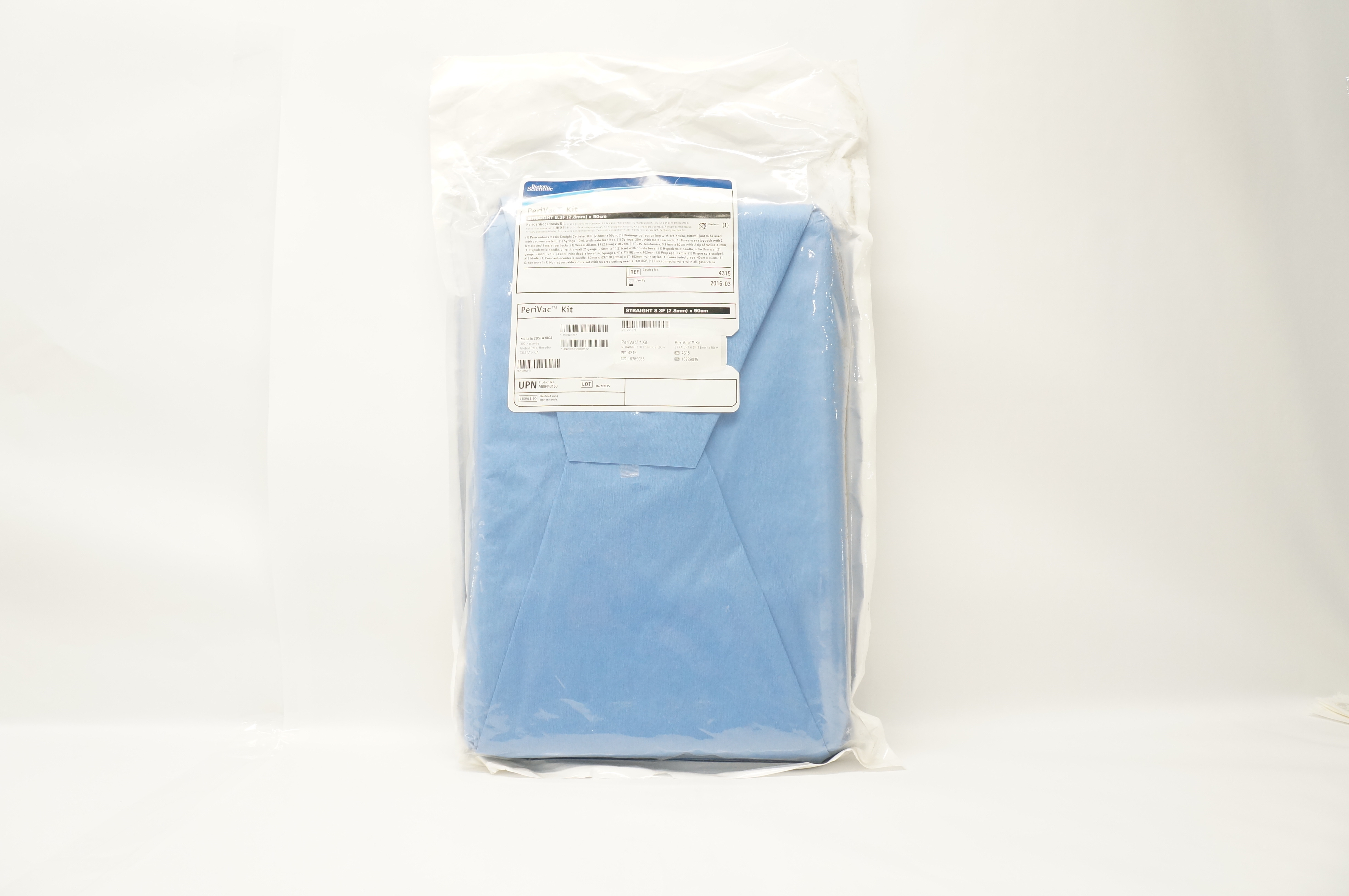 Boston Scientific 4315 PeriVac Kit Straight 8.3F x 50cm (x)