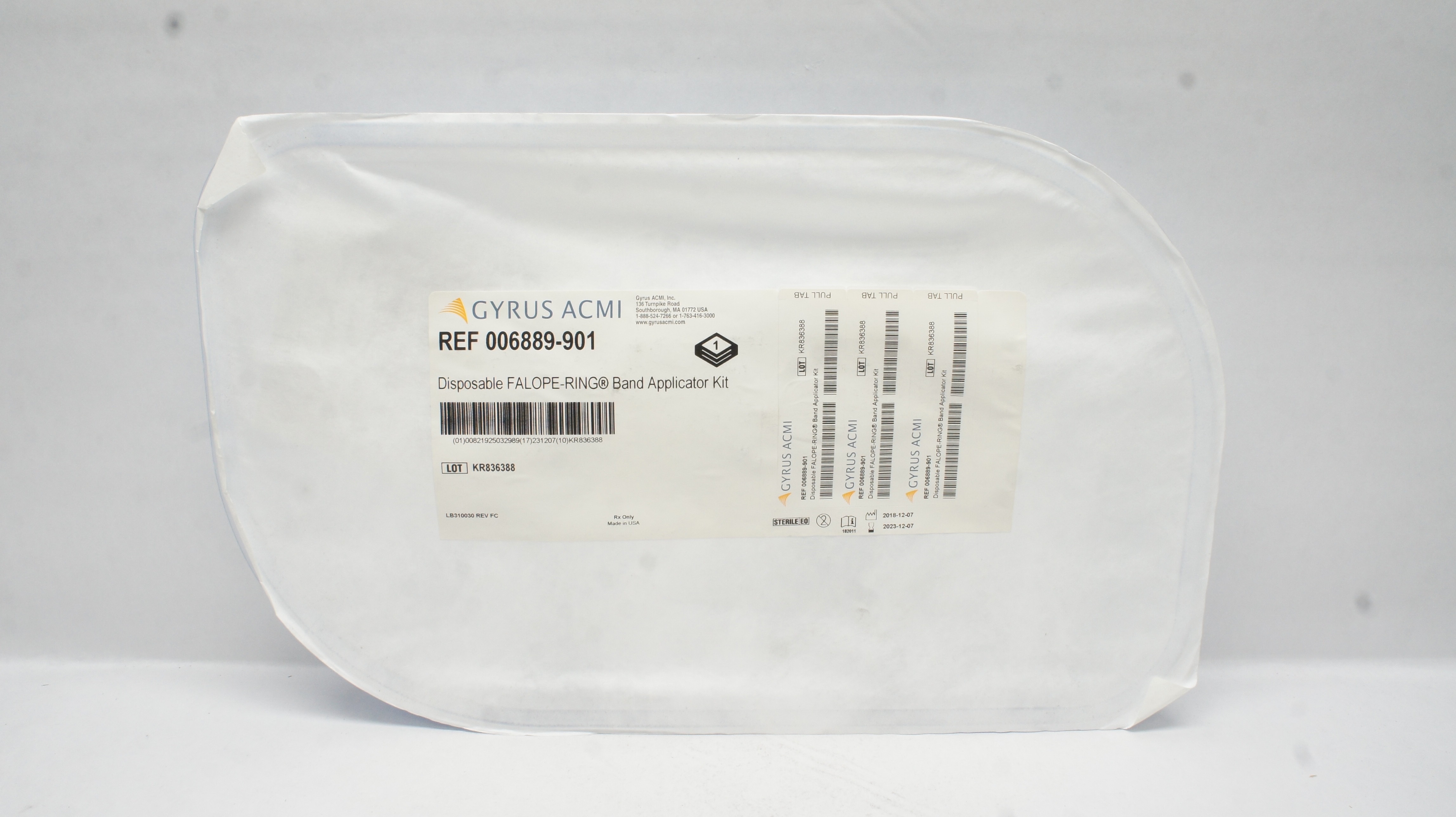 Gyrus ACMI 06889-901 Disposable FALOPE-RING Band Applicator Kit (x)