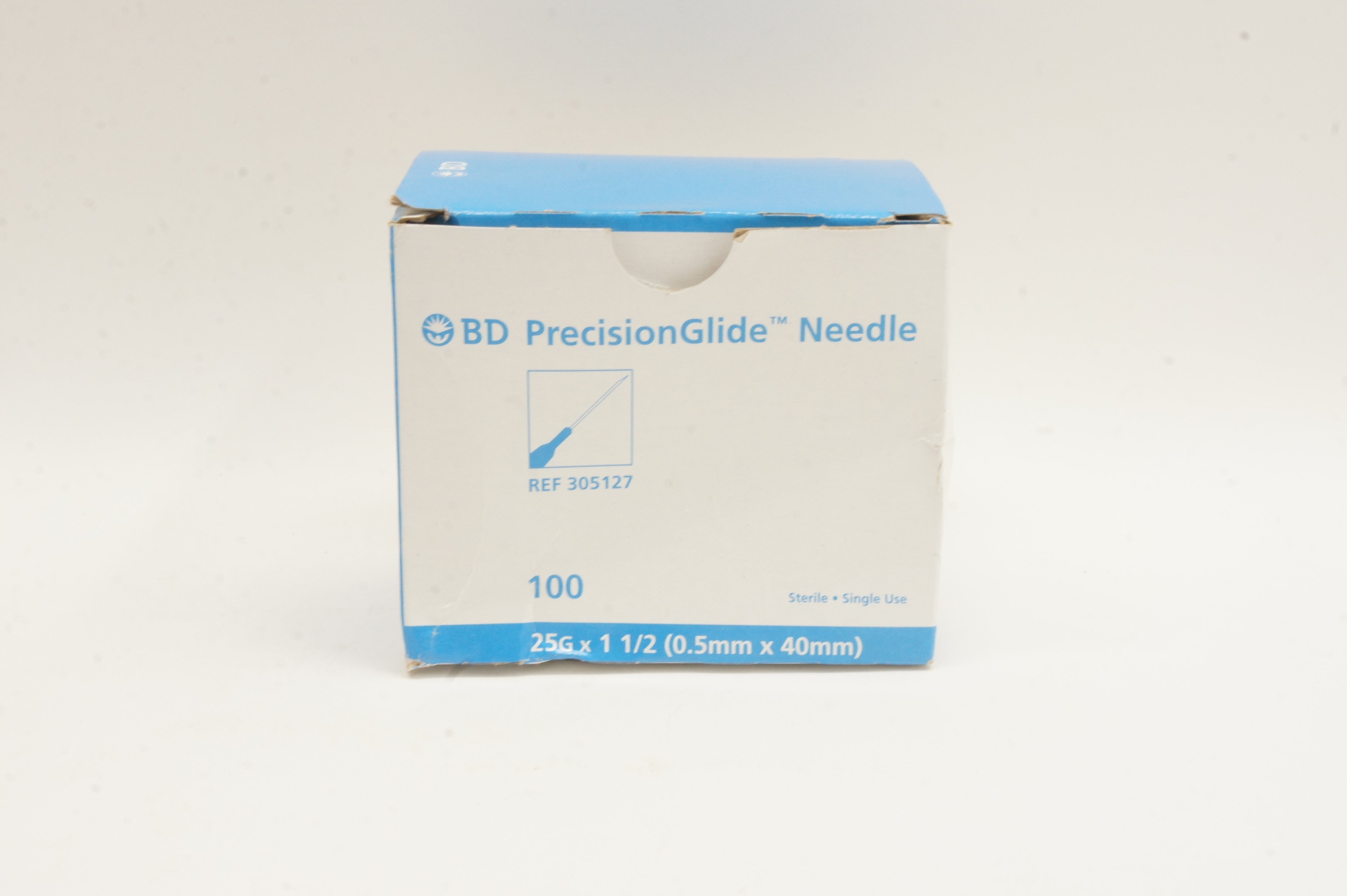 BD 305127 PrecisionGlide Ndle 25G x 1 1/2 - Box of 100 (x)