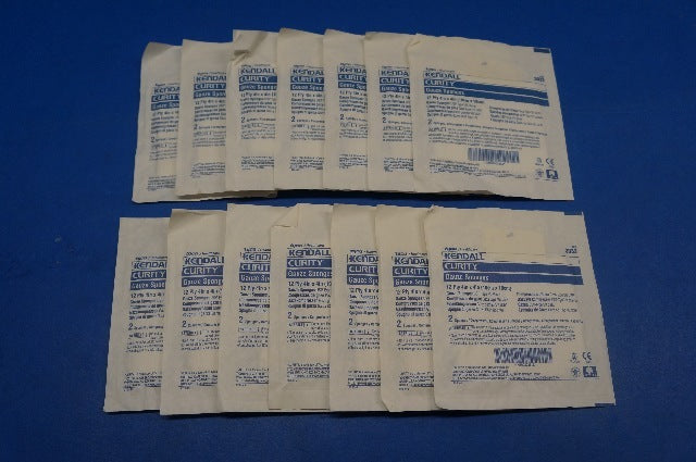 Kendall 3033 CURITY Gauze Sponges 12 Ply 4inch x 4inch (x) ~ Lot of 14