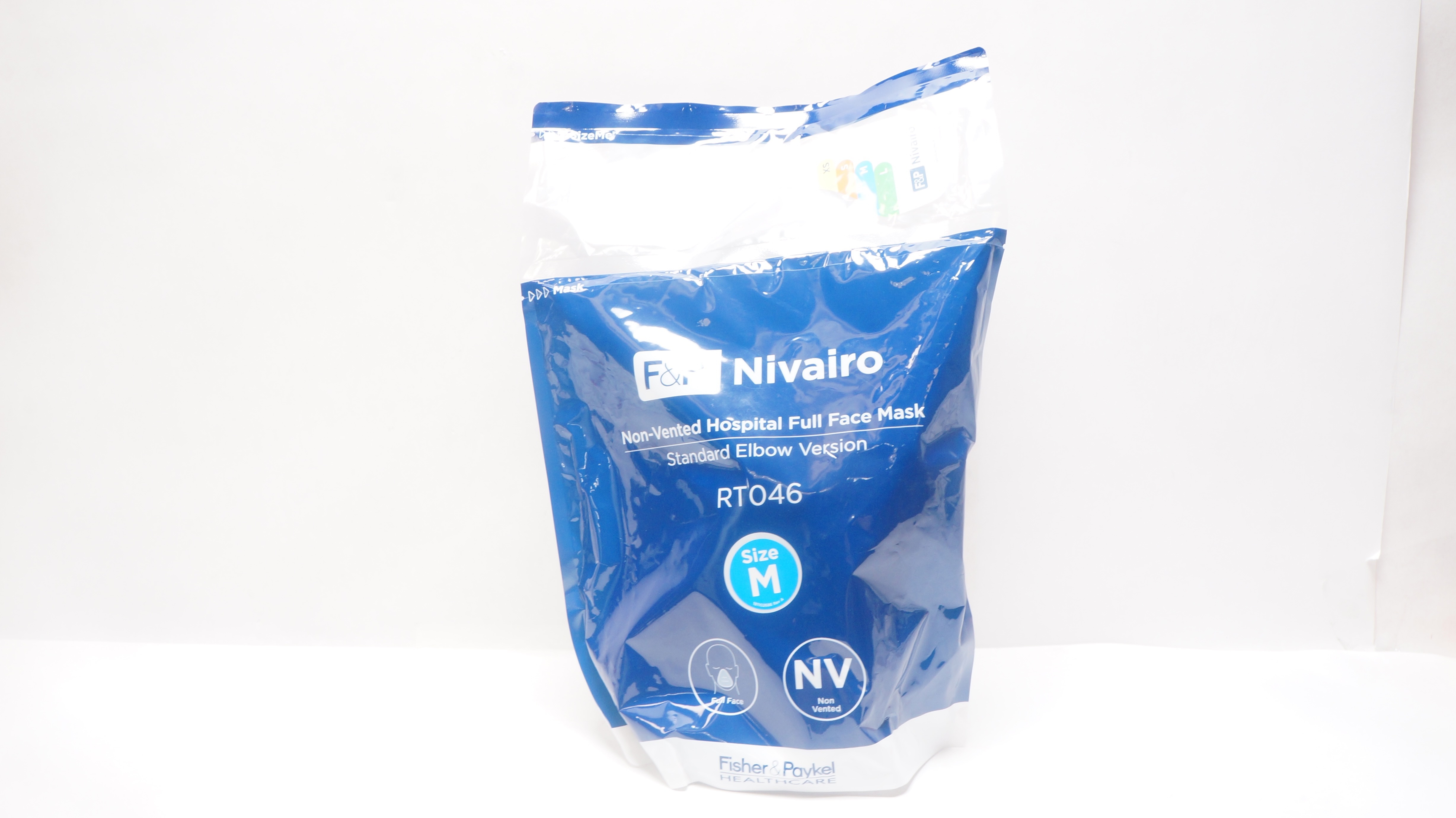 Fisher & Paykel RT046 Nivairo Non-Vented Hospital Full Face Mask, Size M