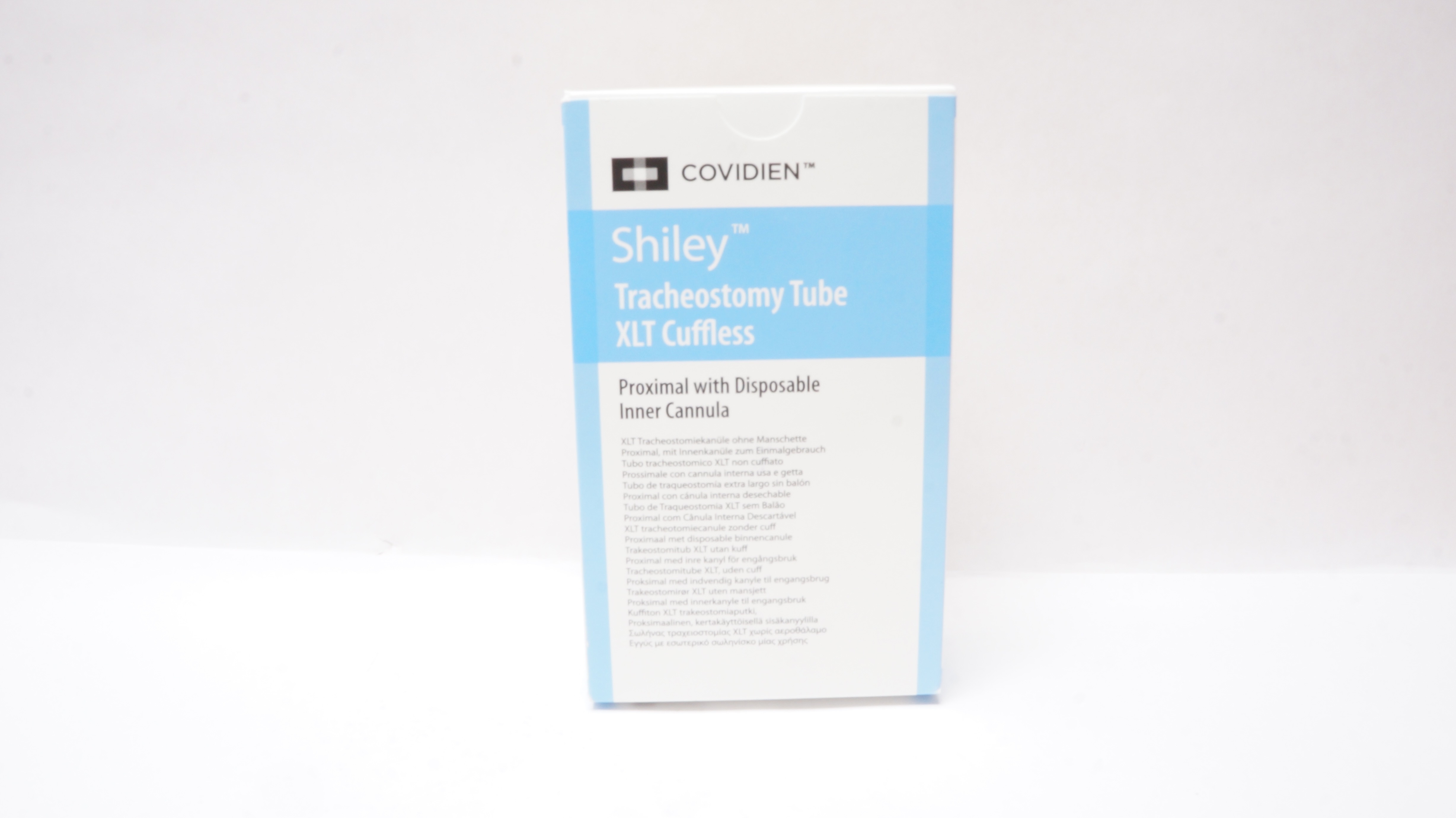 Covidien 60XLTUP Shiley Tracheostomy Tube XLT Cuffless 6.0mm I.D. (x)