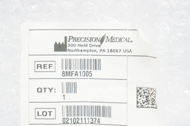 Precision Medical 8MFA1005 Flow Meter Oxygen Max Flush Flow 44-67l/min