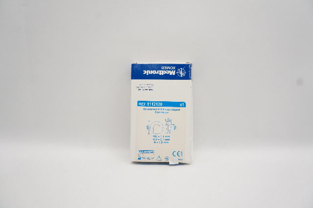 Medline 1112120 Silverstein H/A Incus-Stapes Connector 1.1mm x 2.1mm x 1.0mm (x)