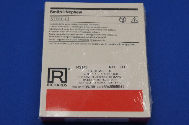 Smith&Nephew 142148 Richards Fluoroplastic Bucket Handle Prosthesis 0.4mm Diam.