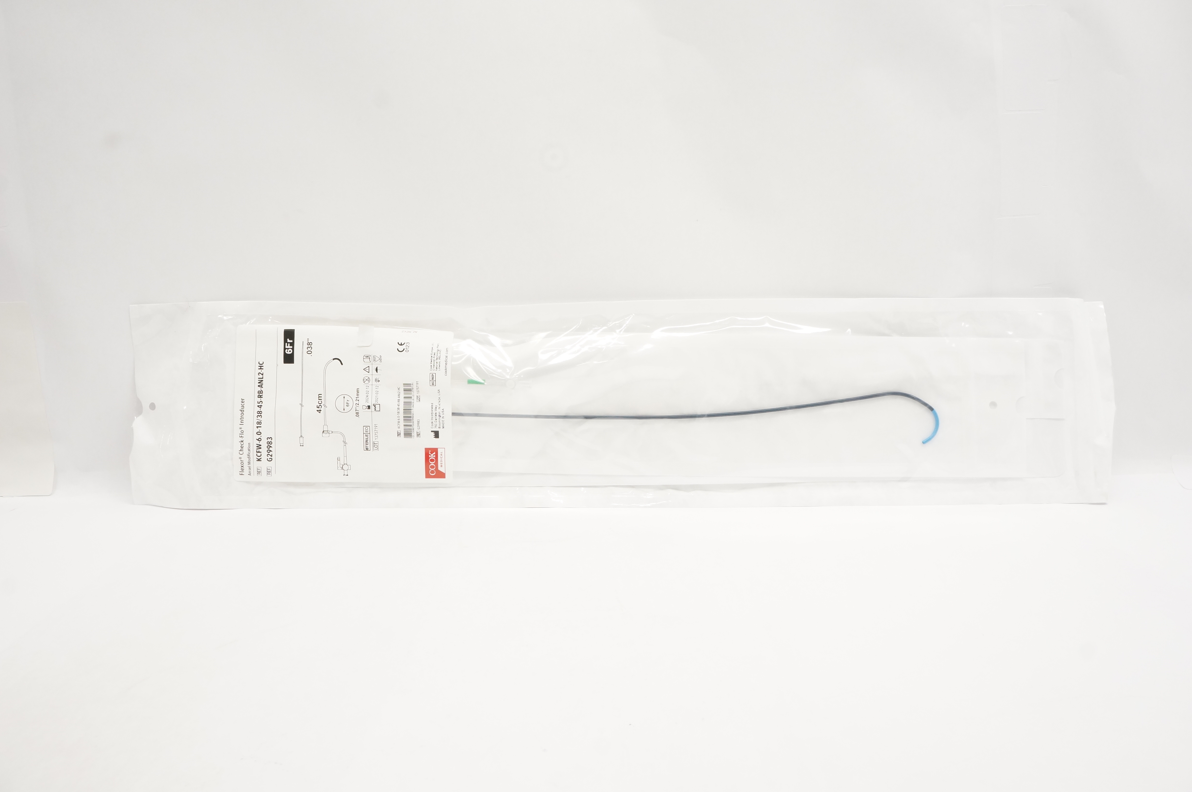 Cook Medical G29983 Flexor Check-Flo Introducer Ansel Modification 6Fr