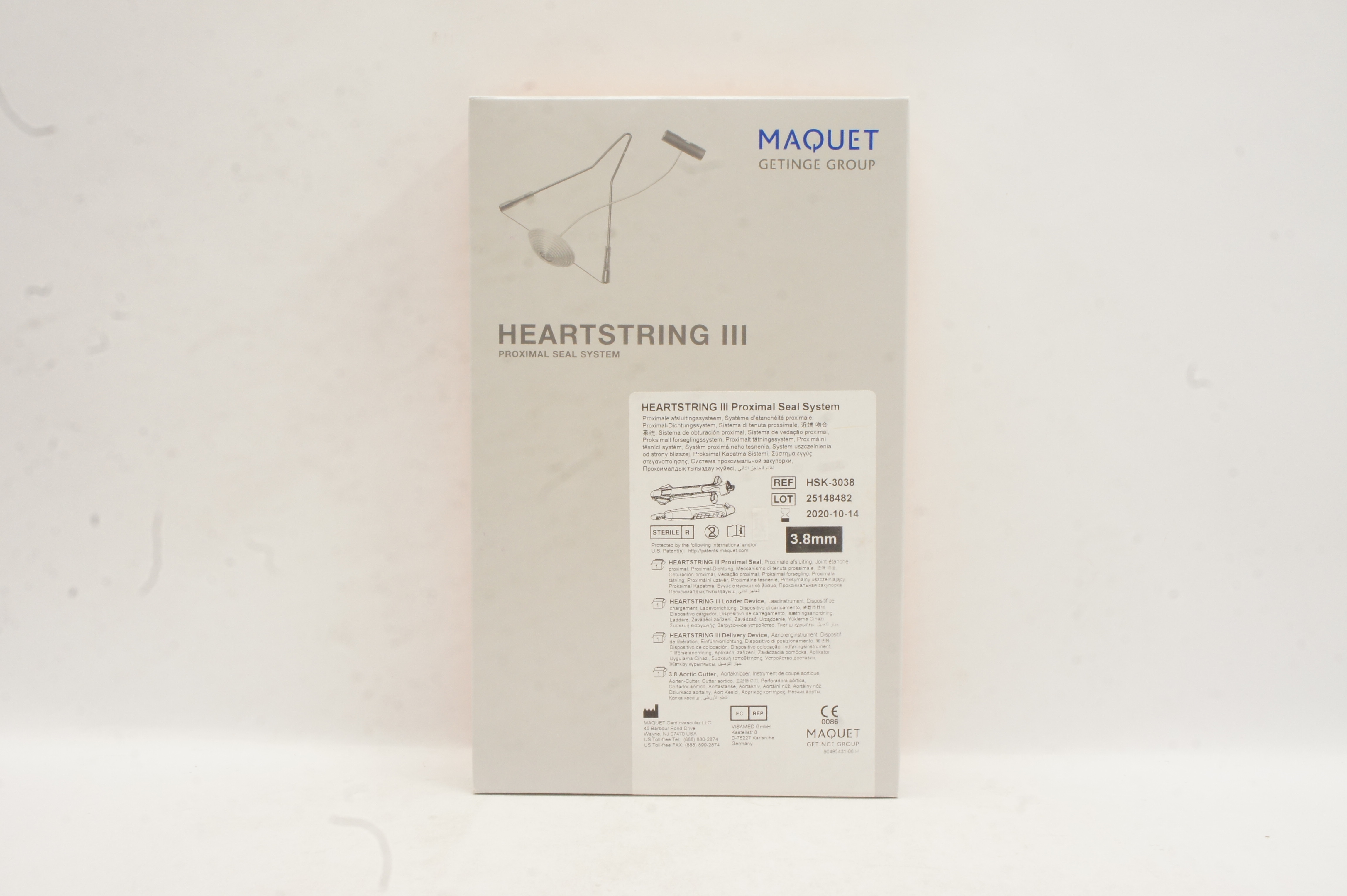 Maquet HSK-3038 HEARTSTRING III Proximal Seal System 3.8 mm (x)
