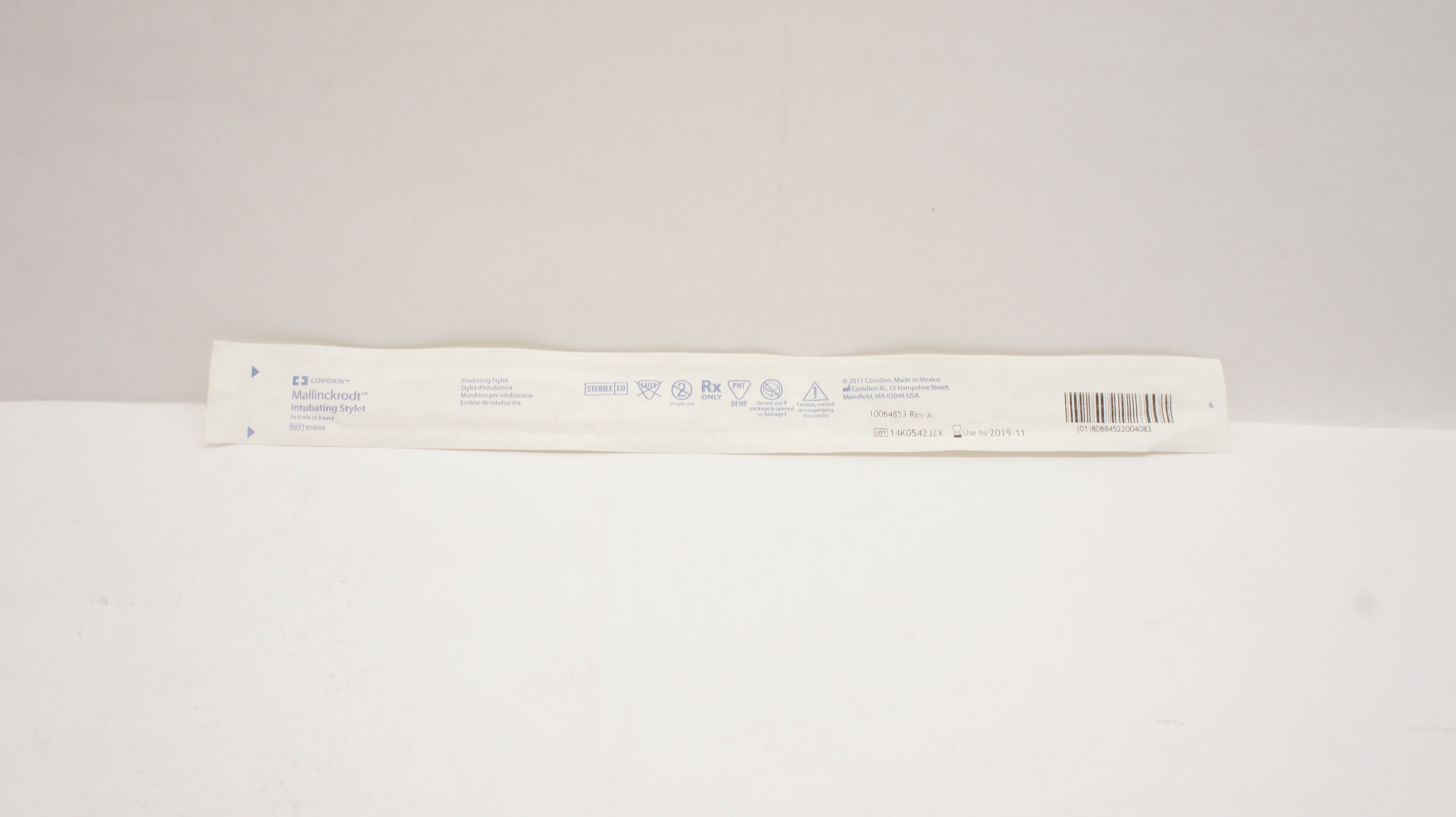 Covidien 85864 Mallinckrodt Intubation Stylet 10Fr (x)