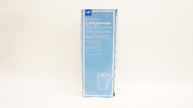 Medline MDS087104LF Elastic Bandages with Self Closure 4inch x 10yds - Box of 5