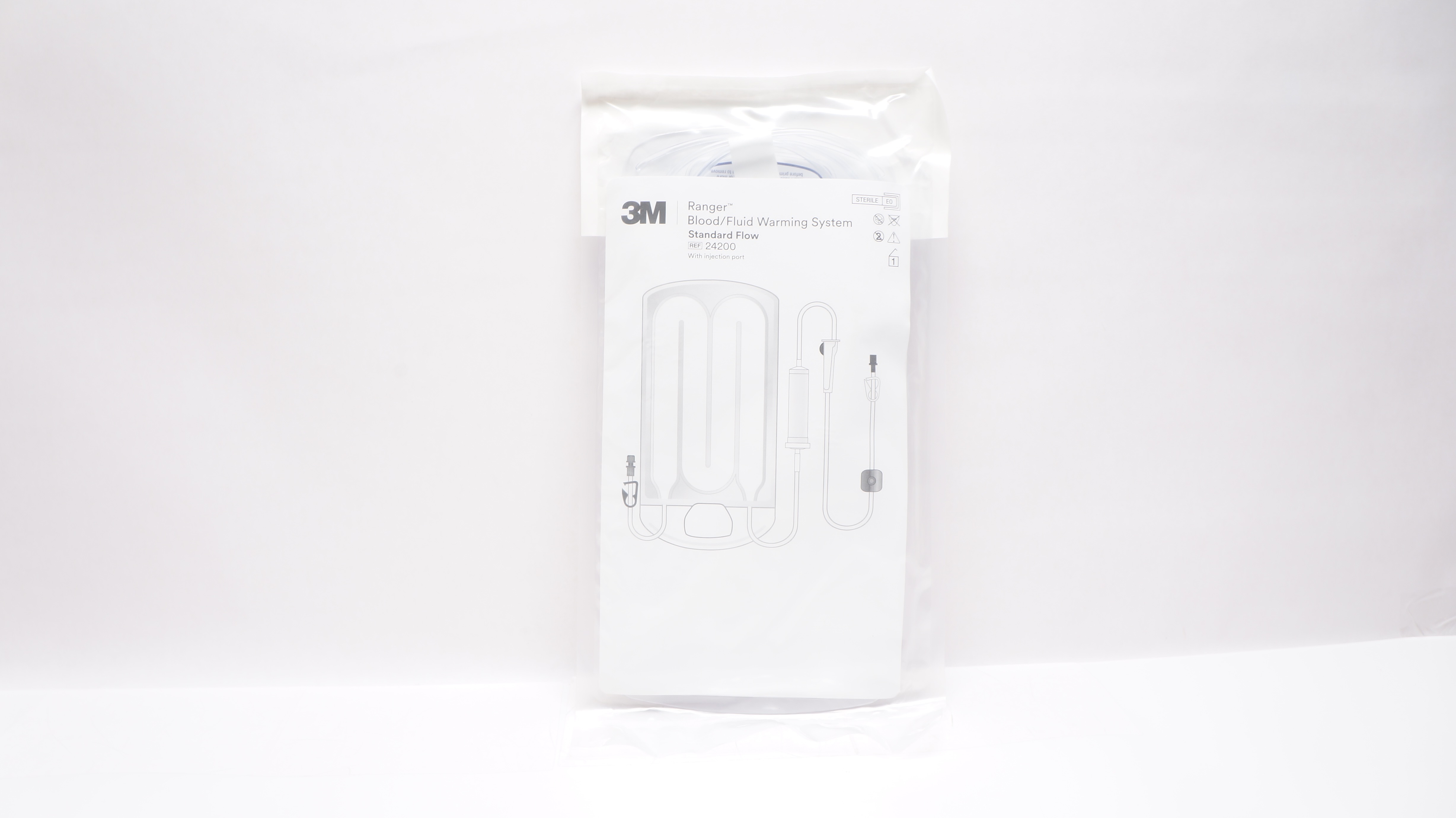 3M 24200 Ranger Blood/Fluid Warming System Standard Flow w/Injection Port (x)