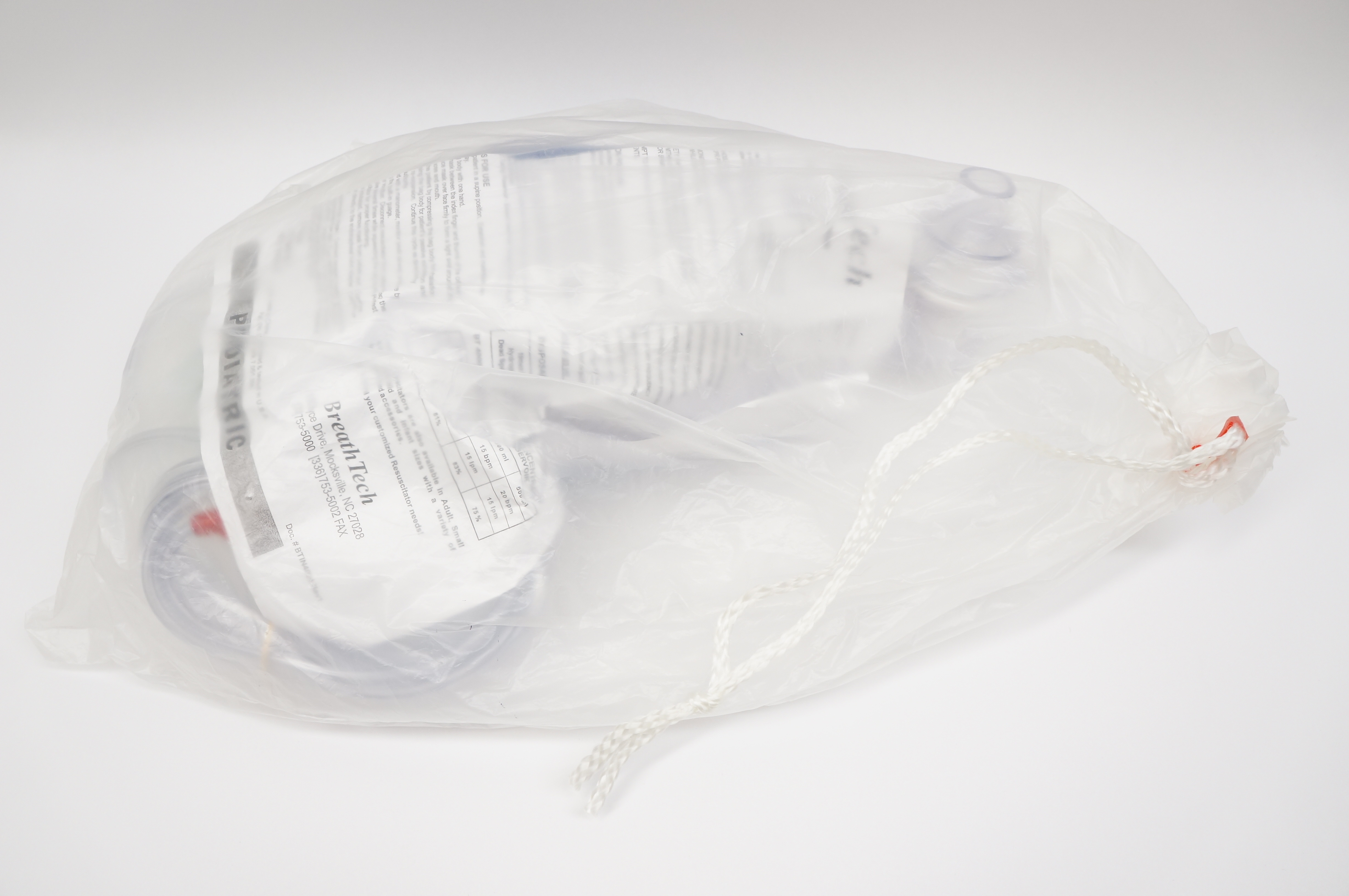 SunMed BT4024 BreathTech Pediatric Bag with Mask 24inch Corrugated Tubing