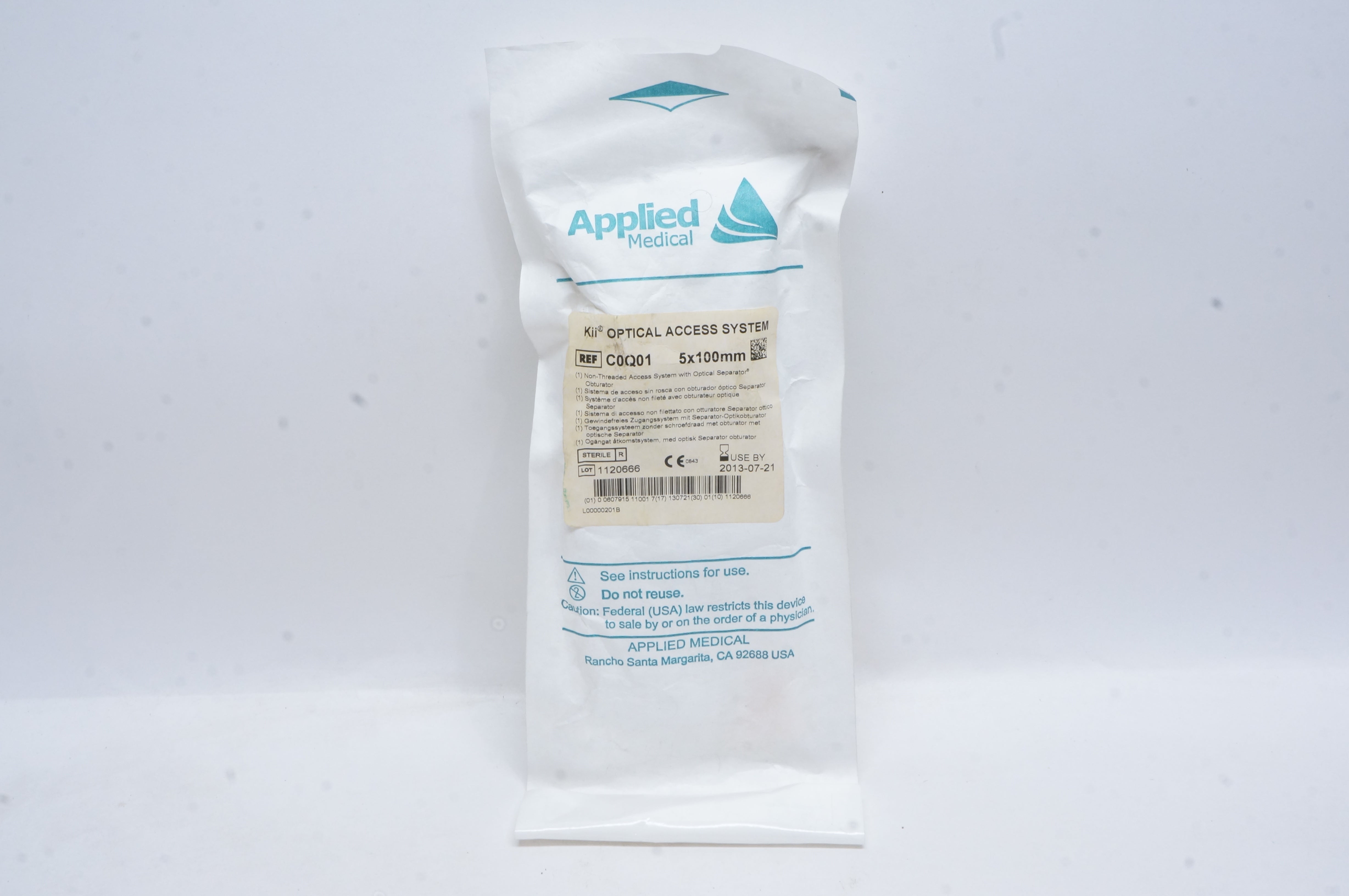 Applied Medical C0Q01 Kii Optical Access System 5 x 100mm (x)