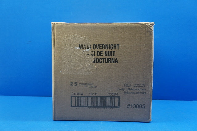 Covidien 2022A Curity Maternity Pad 4.3inch x 12.25"" - 168 pads per case