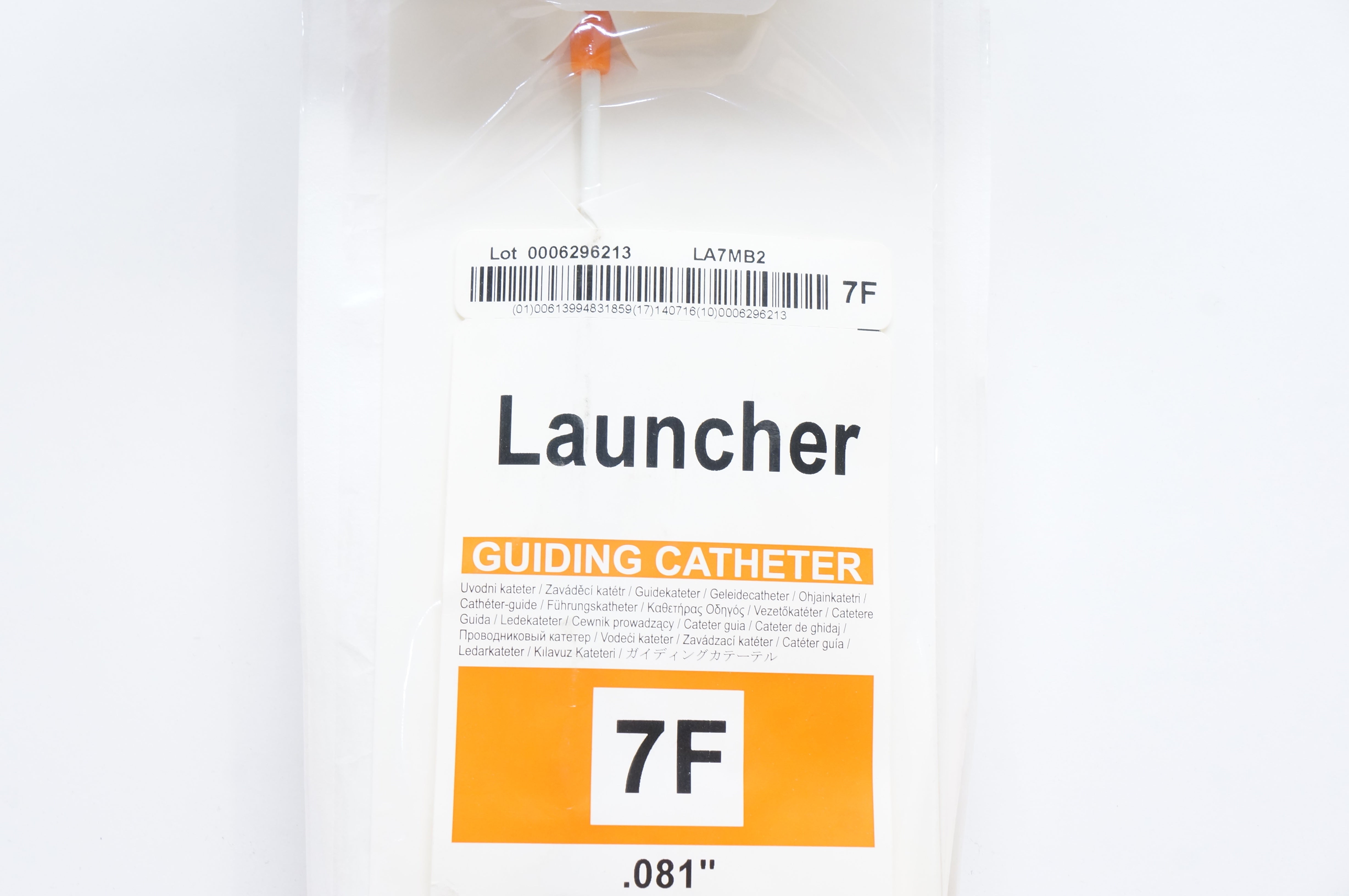Medtronic LA7MB2 Launcher Guiding Cath. 7F x 100cm (x)