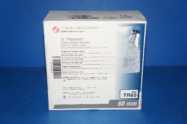 Ethicon TR60 Proximate Linear Stapler Reloads 60mm (x) - Box of 12
