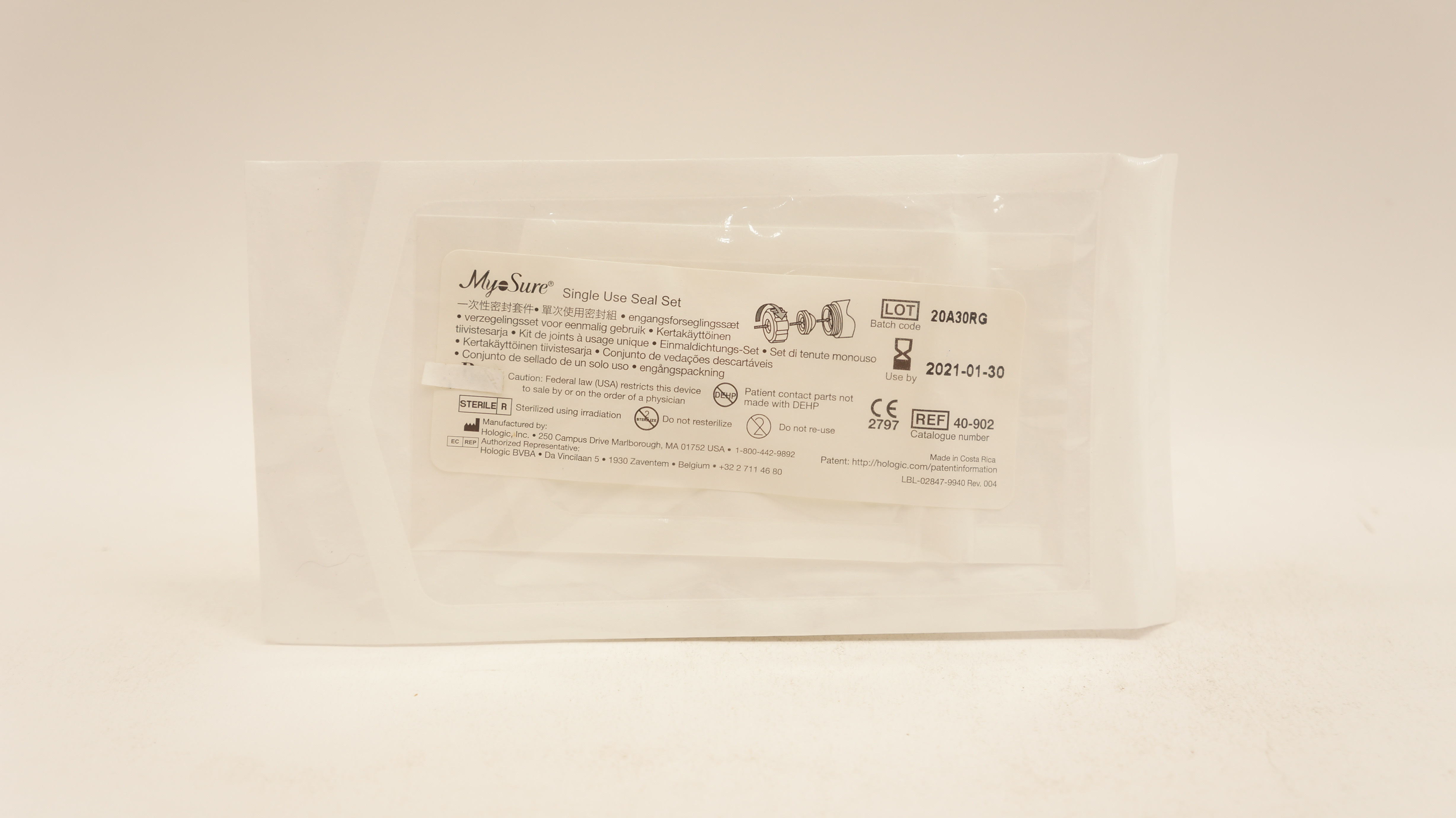 Hologic 40-902 MyoSure Single Use Seal Set (x)