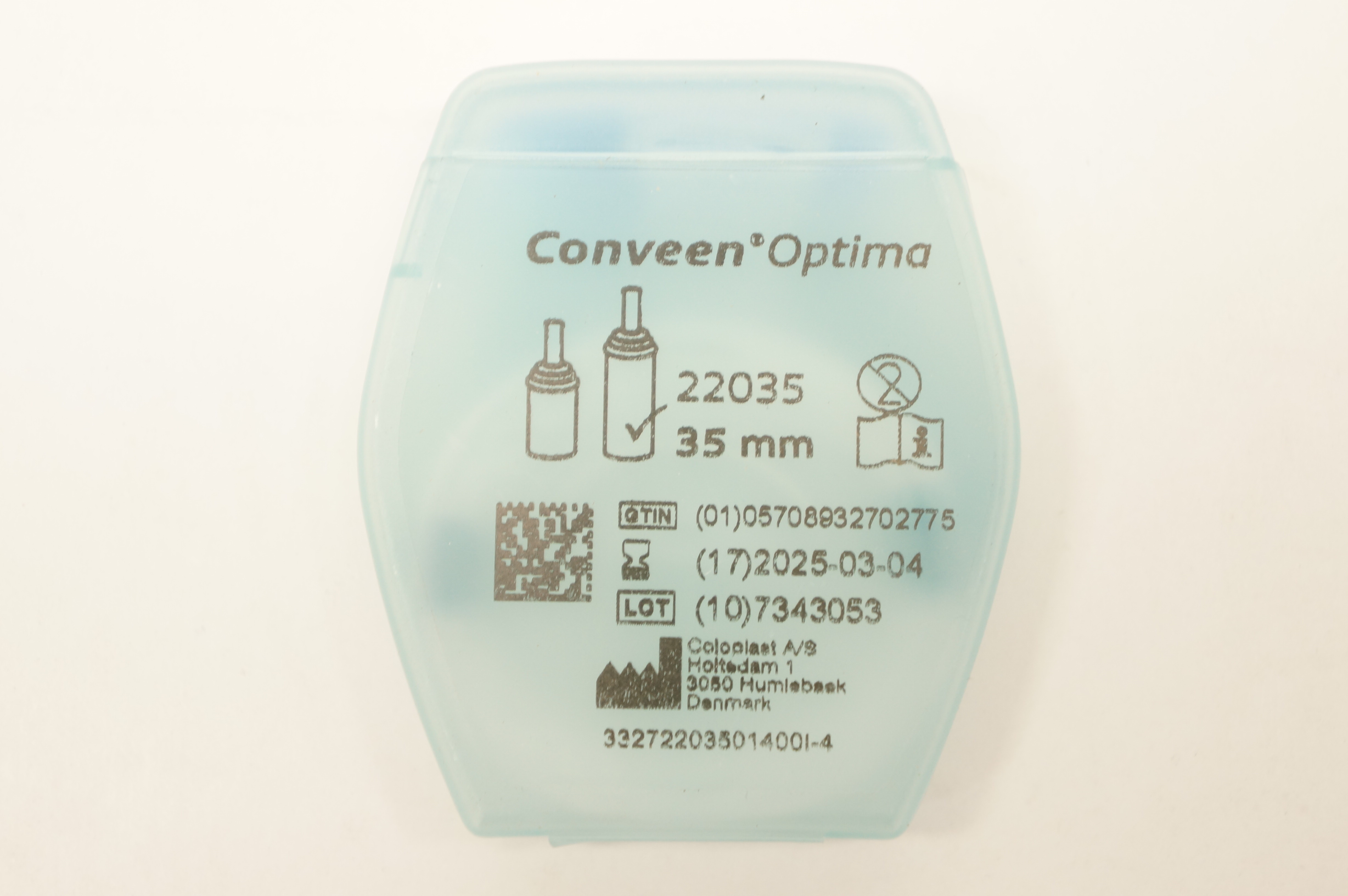Coloplast 22035 Conveen Optima External Male Cath. 35mm