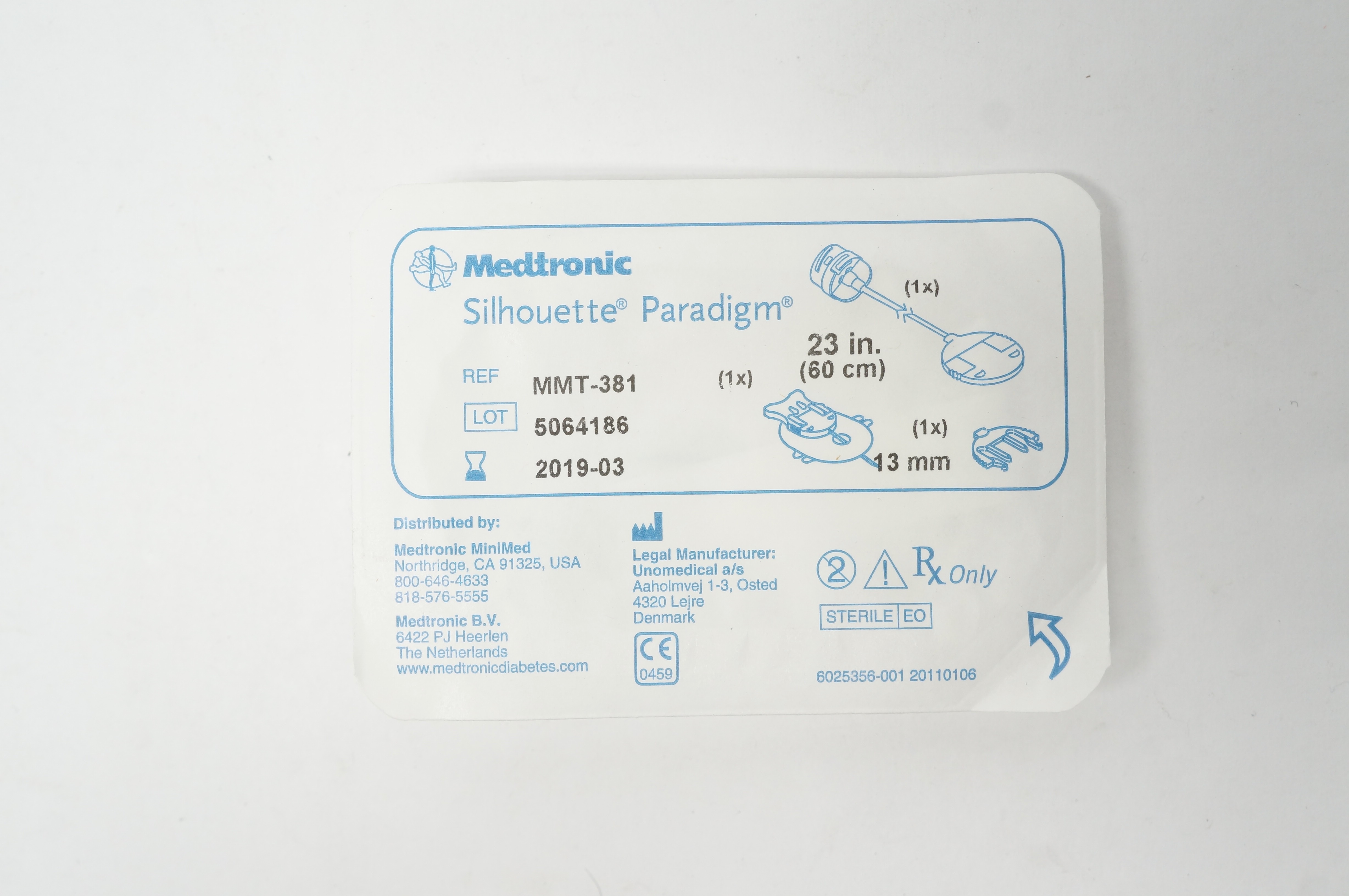 Unomedical MMT-381 Medtronic Silhouette Paradigm 23in 13mm (x)