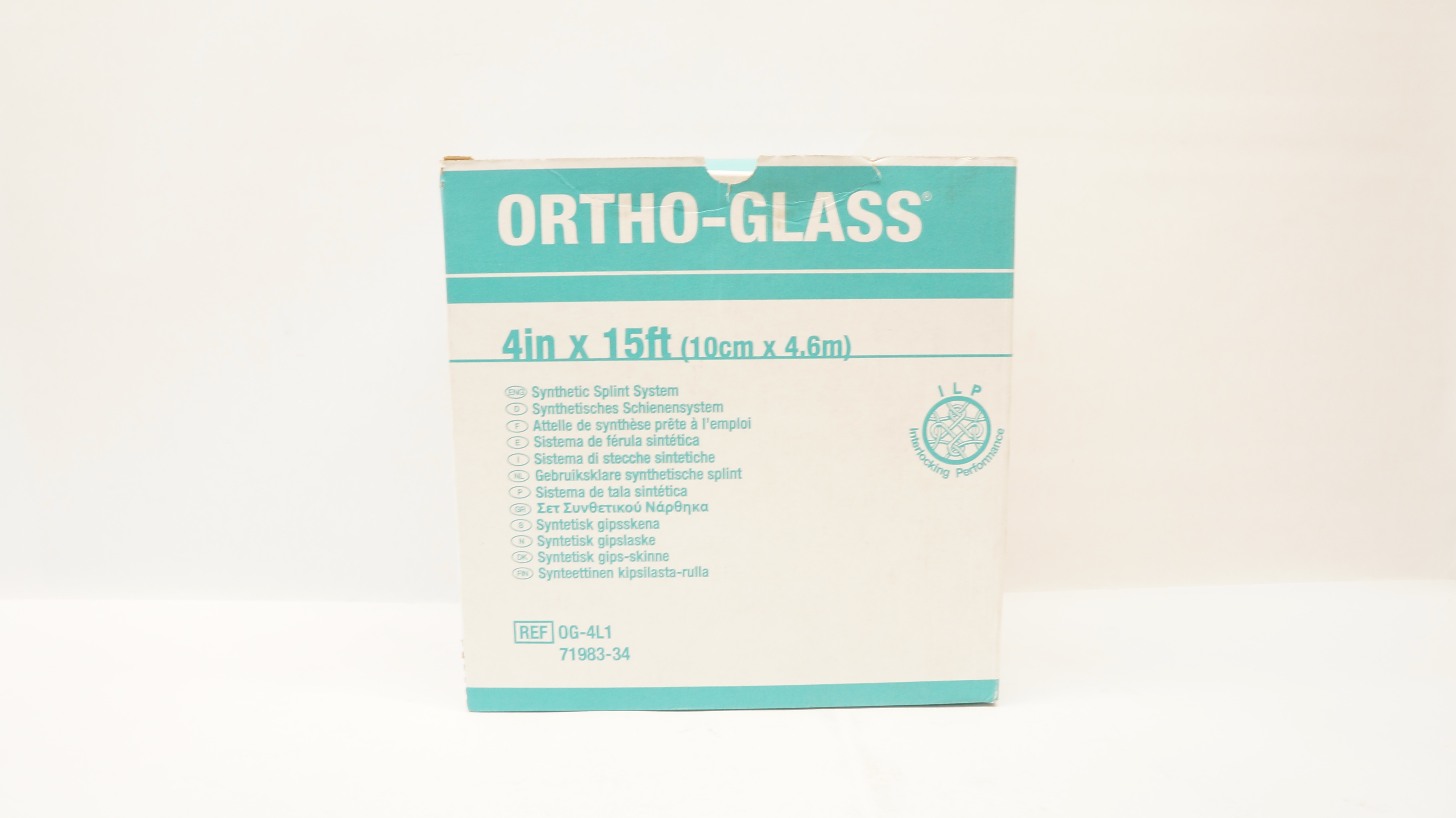 BSN Medical OG-4L1 Ortho-Glass Synthetic Splint System 4inch x 15ft. (x)