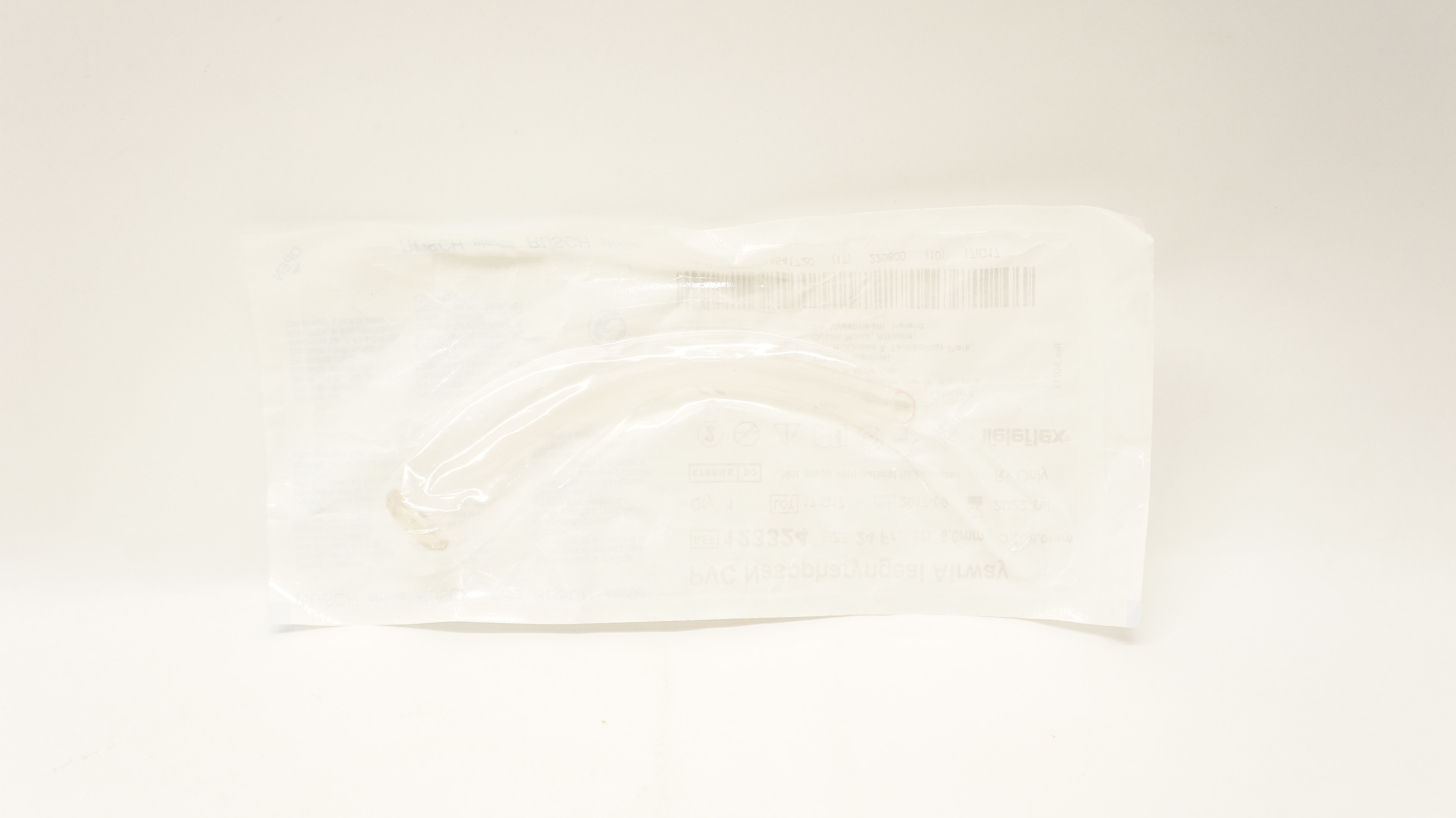 Teleflex 123324 Rusch PVC Nasopharyngeal Airway 24 Fr x 6.0mm ID x 8.0mm OD