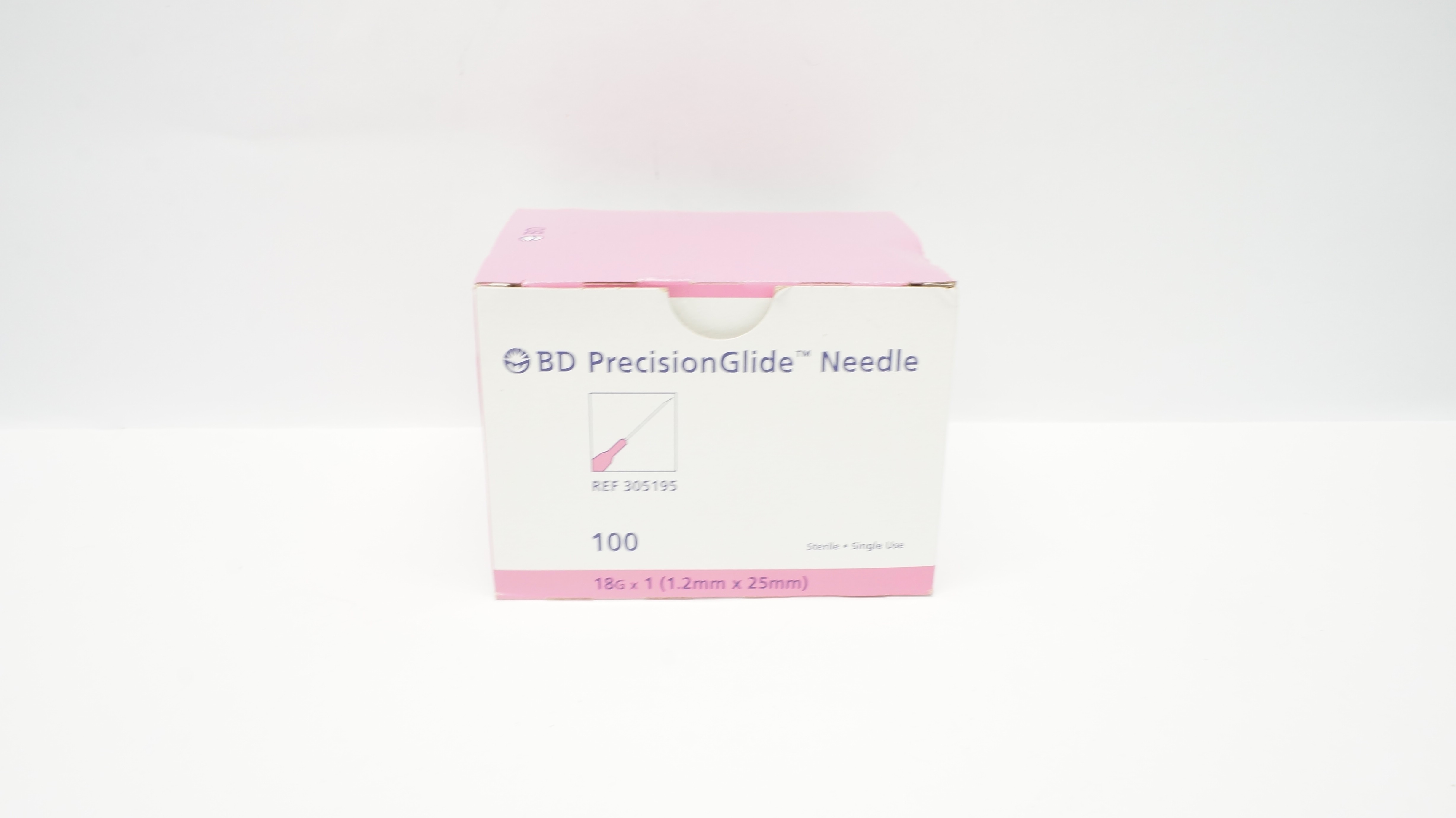 BD 305195 PrecisionGlide Ndle 18G x 1 (x) - Box of 100