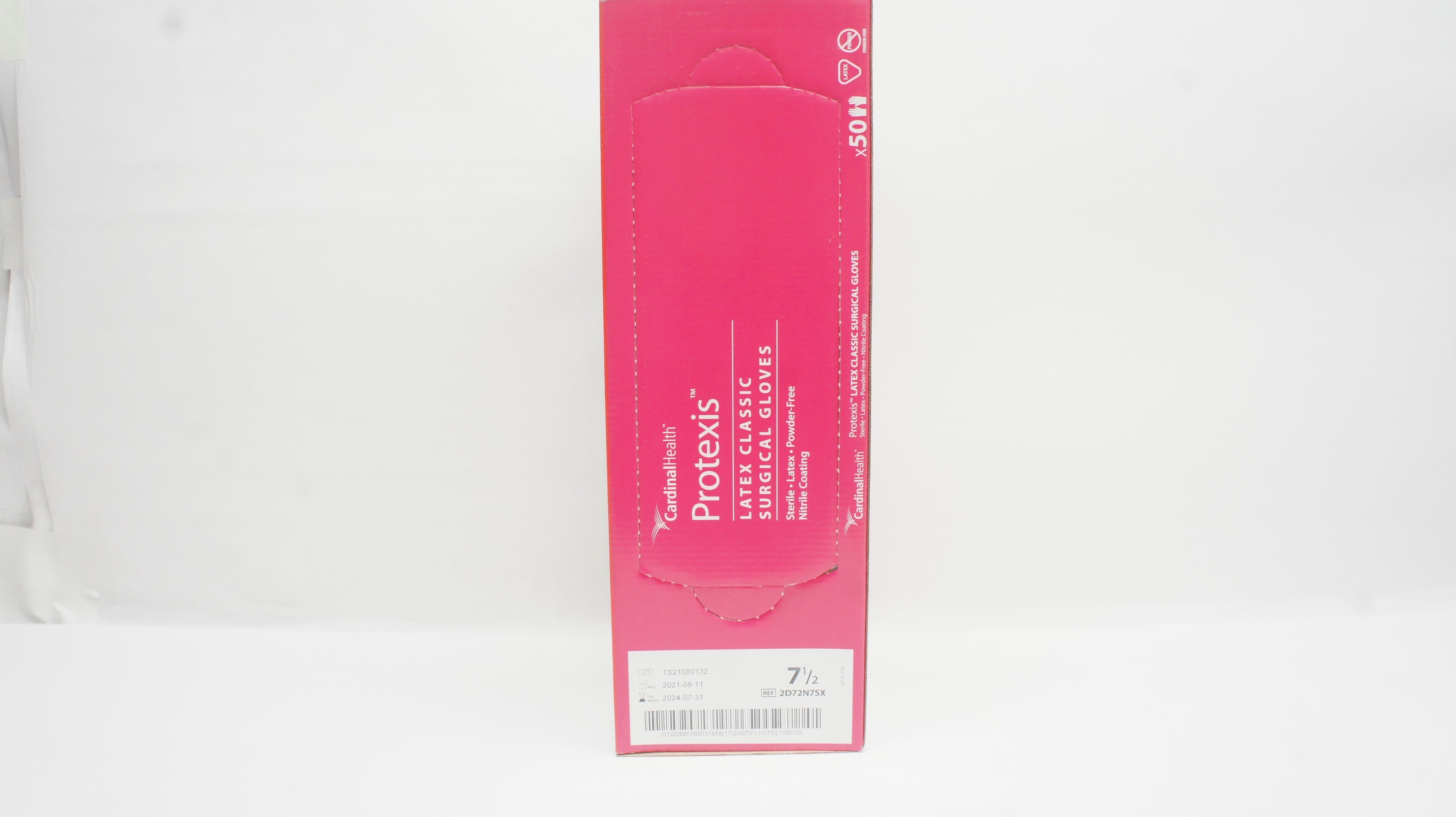 Cardinal Health 2D72N75X PROTEXIS Classic Surgical Gloves Size 7-1/2 - Box of 50