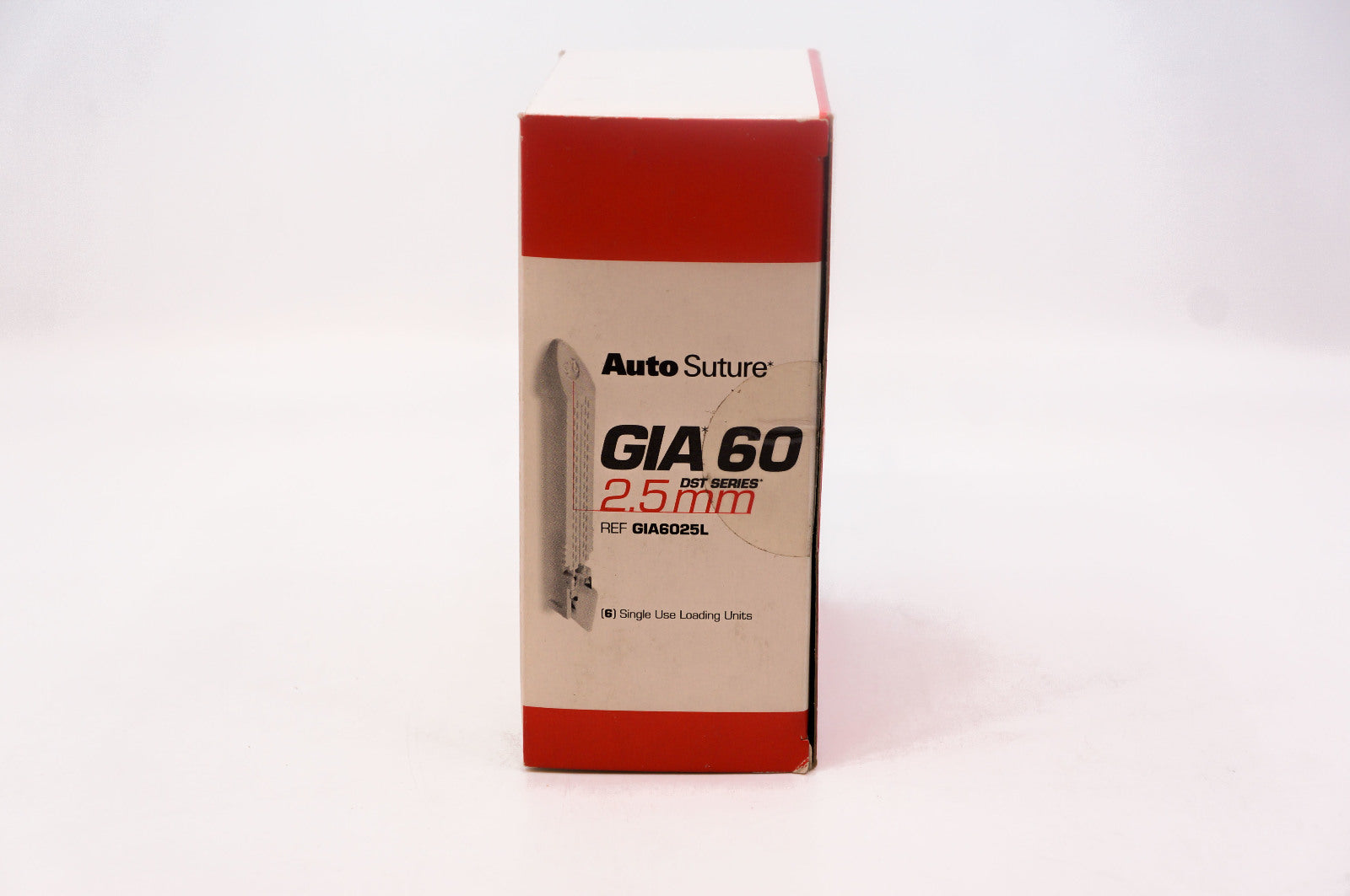 Tyco GIA6025L AutoSuture GIA 60 DST Series 2.5mm ~ Box of 6 (x)