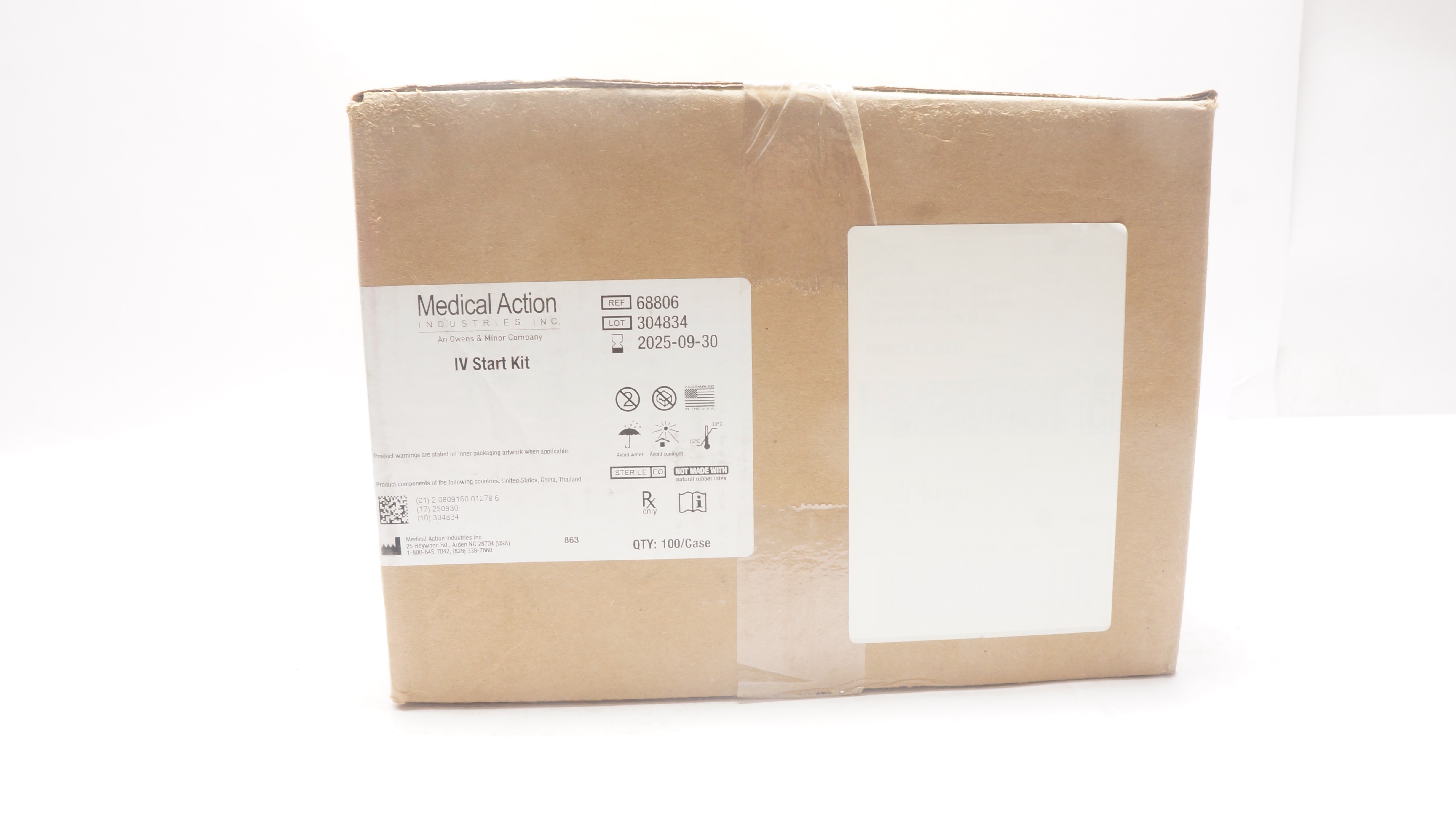 Medical Action 68806 IV Start Kit - Case of 100