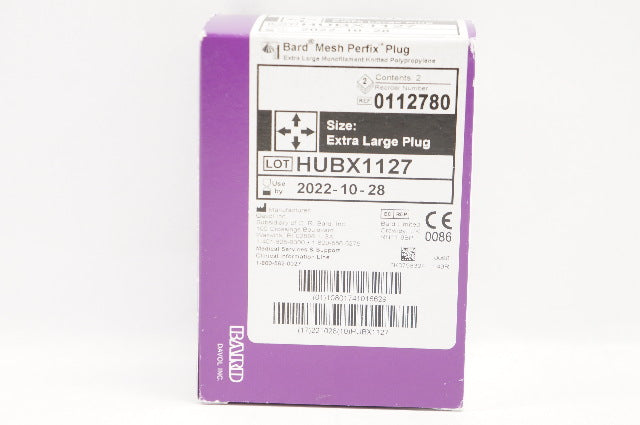 Bard 0112780 Mesh PerFix Plug Extra Large - Box of 2