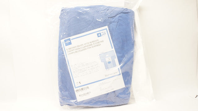 Medline DYNJCDCSEC01 C-Section Surgical Drape Level 4, 102 x 121 x 78inch