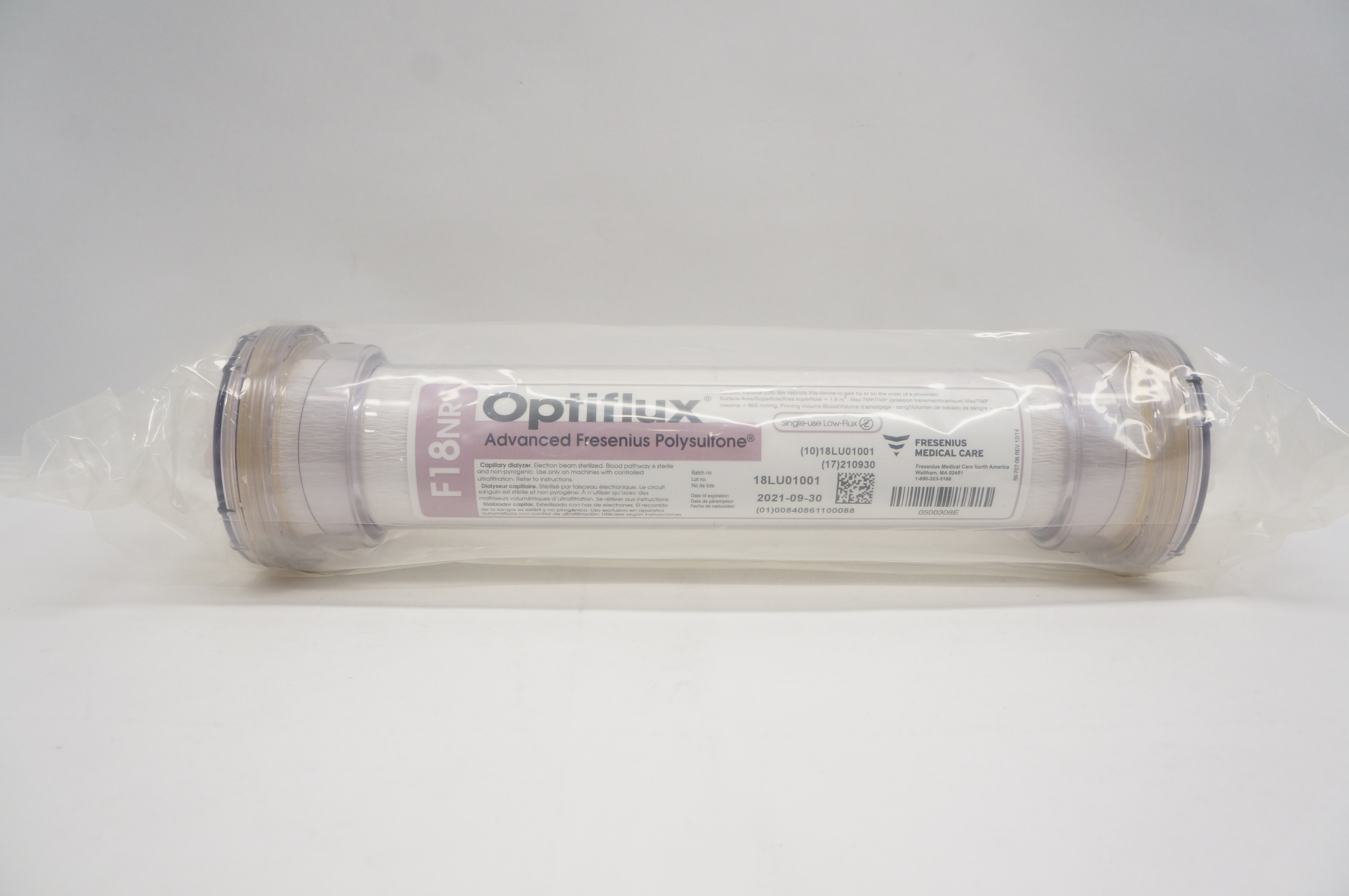 Fresenius Medical Care F18NR Optiflux Advanced Fresenius Polysulfone (x)