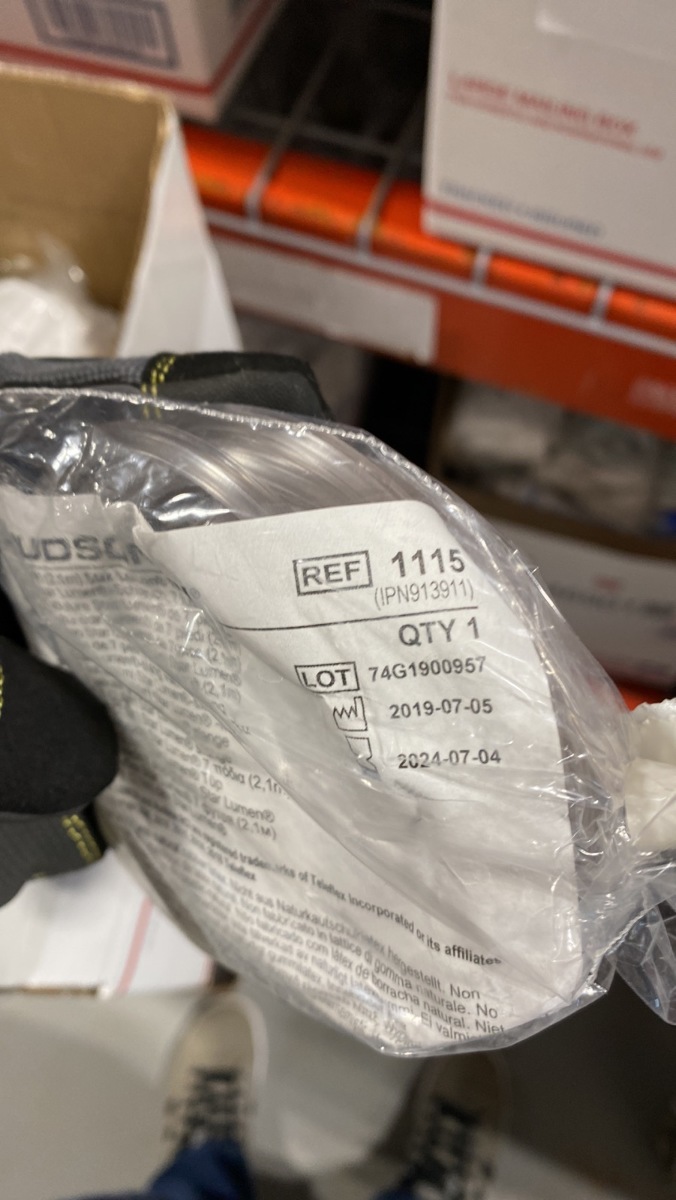 Hudson RCI 1115 Teleflex Star Lumen Tubing 7ft