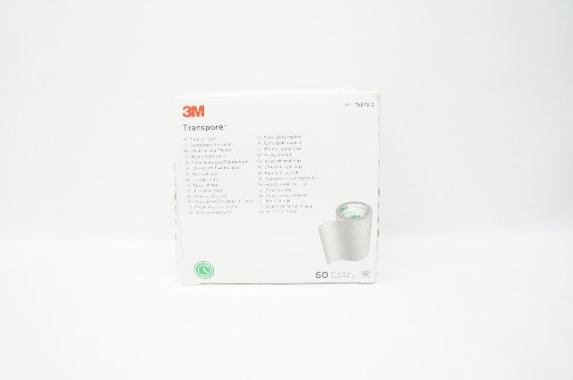 3M 1527S-2 Transpore Surgical Tape 2inch x 1.5yd - Box of 48