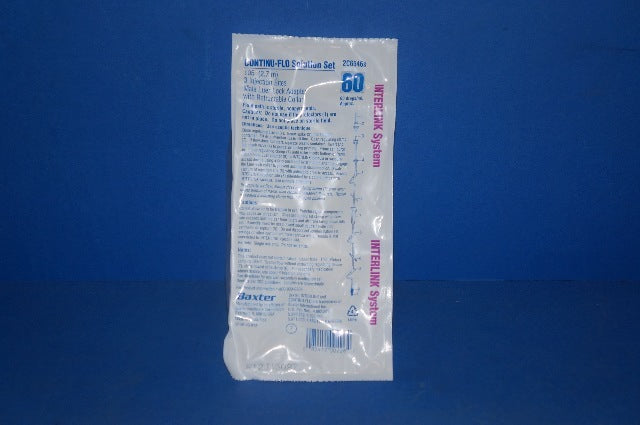 Baxter 2C6546s CONTINU-FLO Solution Set 60 drops/mL