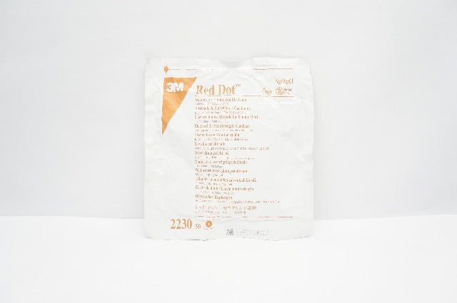 3M 2230 Red Dot Ag/AgCl Diaphoretic Monitoring Electrode - Pack of 50 (x)