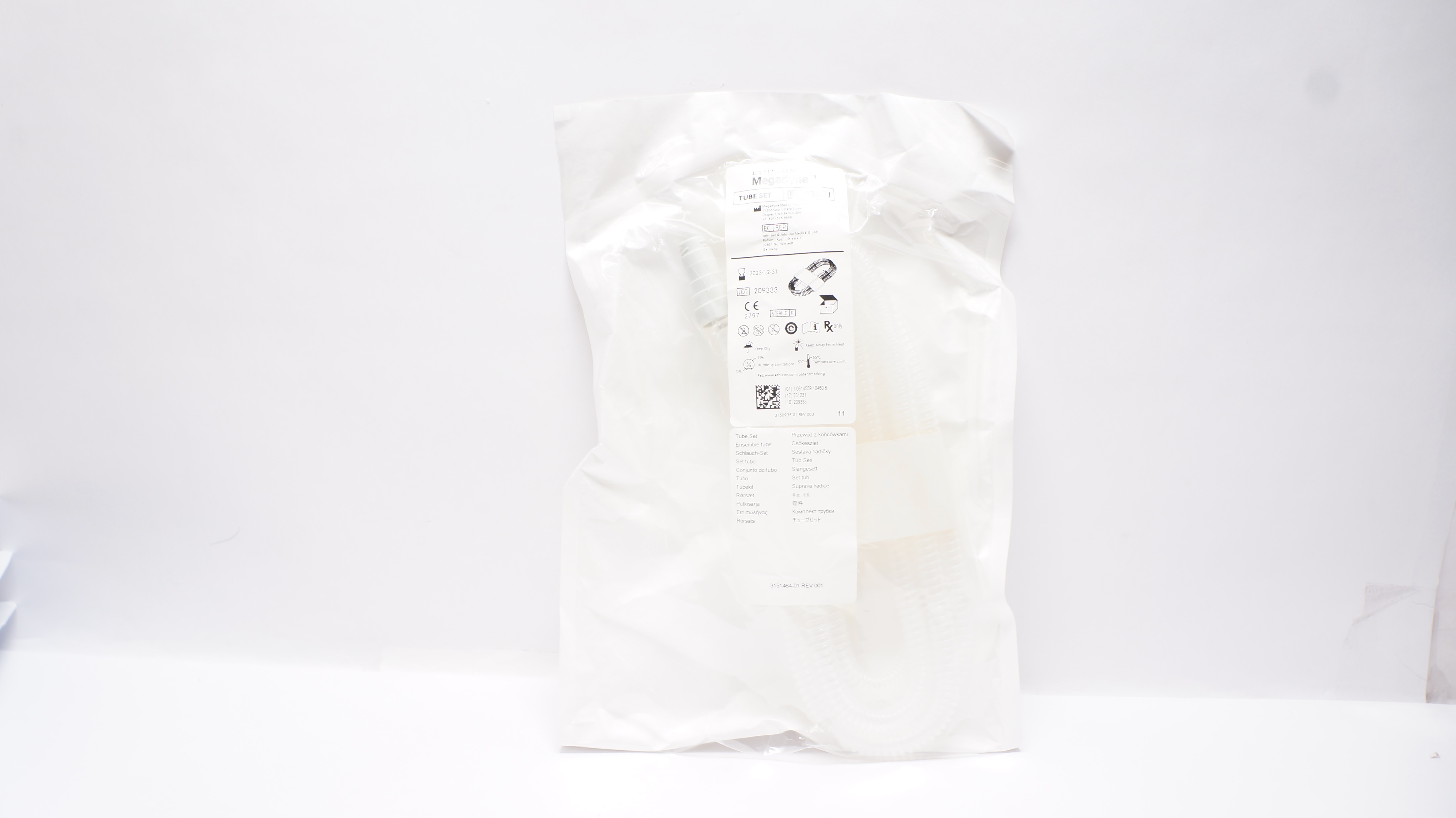 Ethicon 2395J Megadyne Tube Set (x)