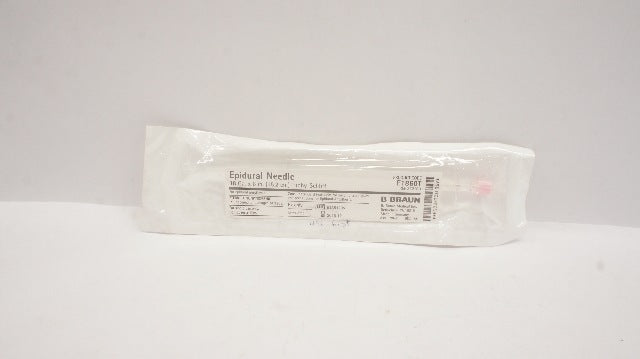 Braun 332160 Epidural Ndle Tuohy-Schliff 18Ga x 6inch (x)