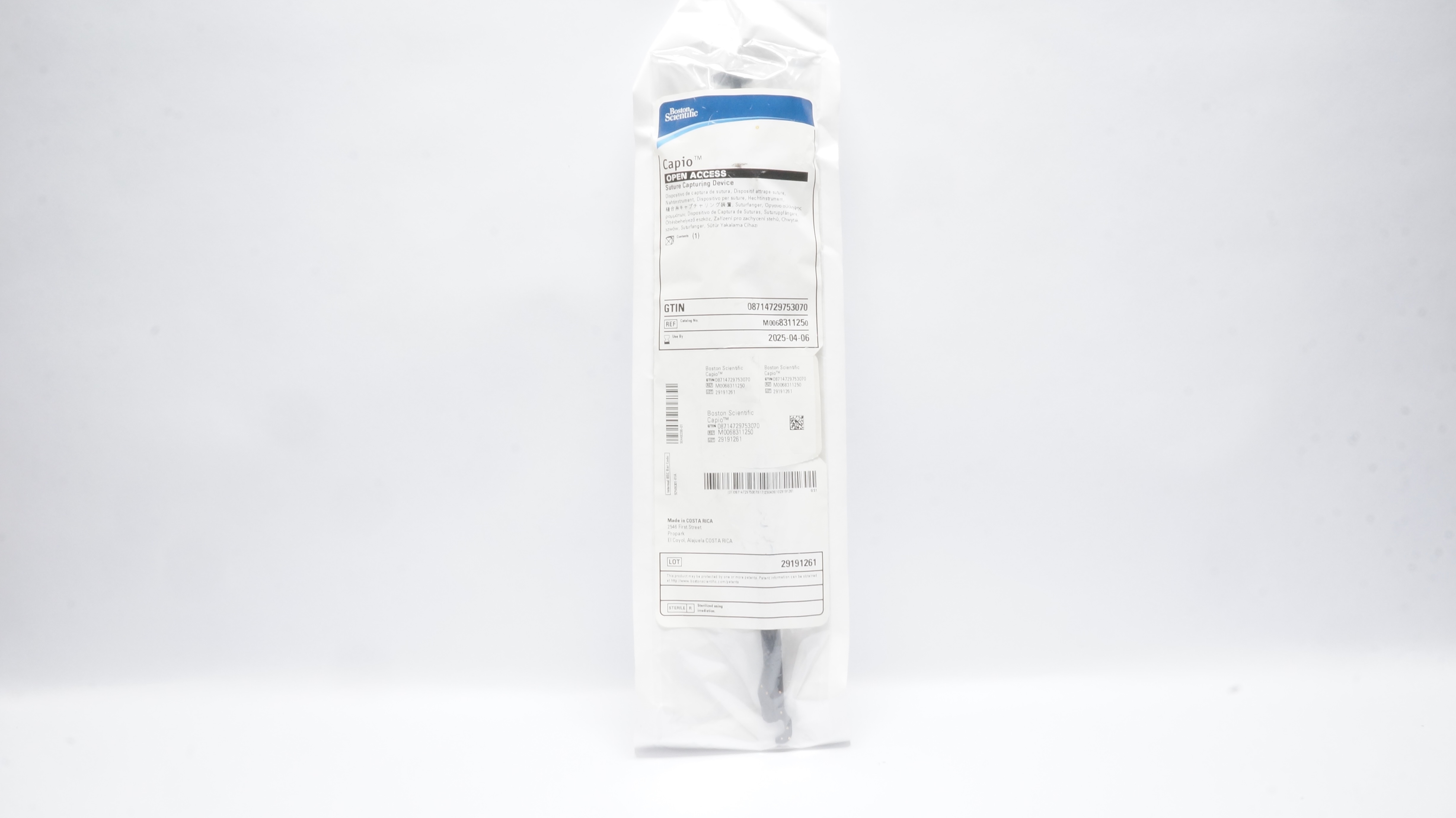 Boston Scientific M0068311250 Capio Open Access Stre Capturing Device