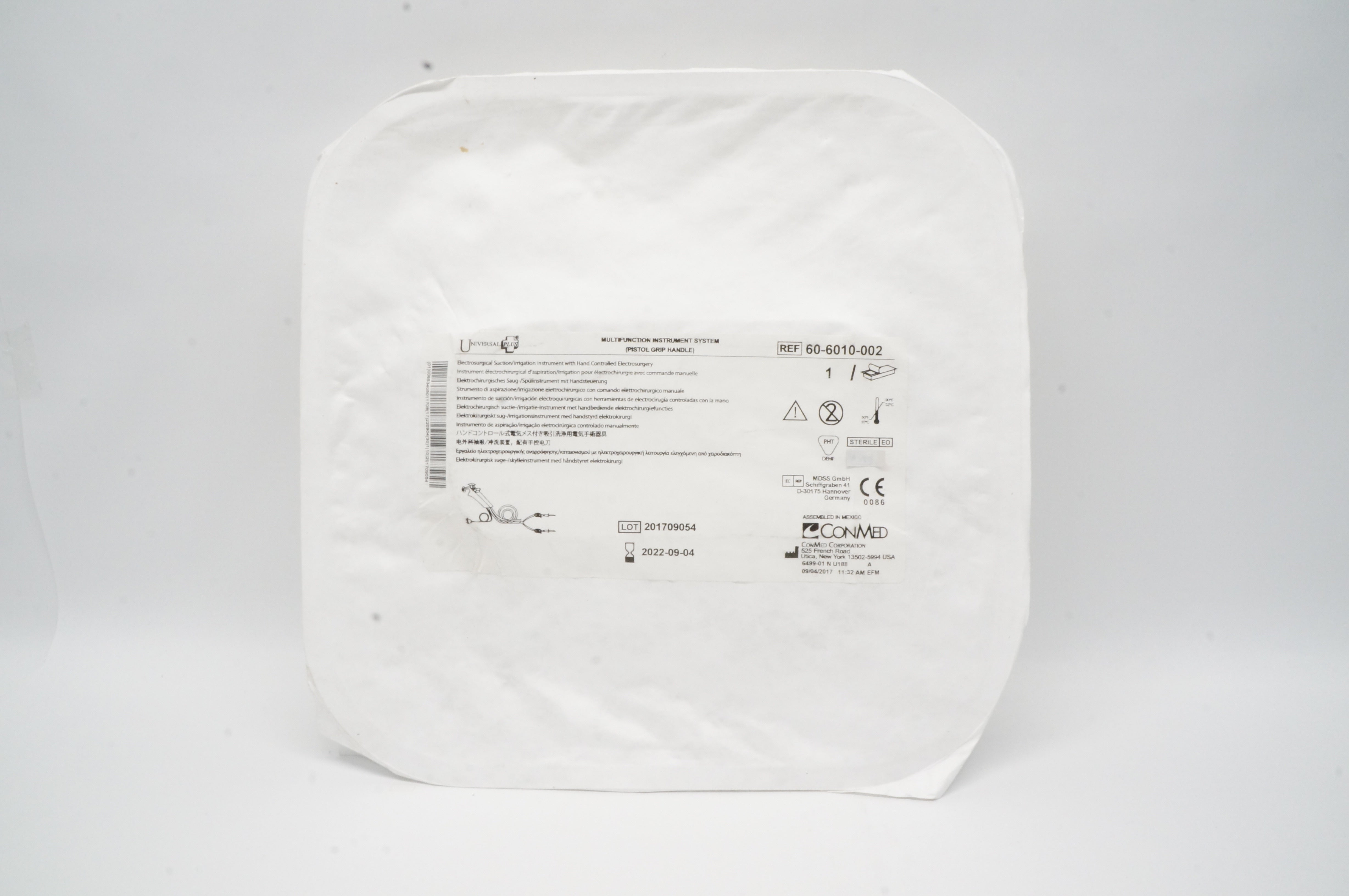 ConMed 60-6010-002 Universal Plus Multifunction Instrument System