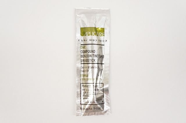 Aplicare S-1106 Compound Benzoin Tincture 4inch Saturated Swabstick (x)
