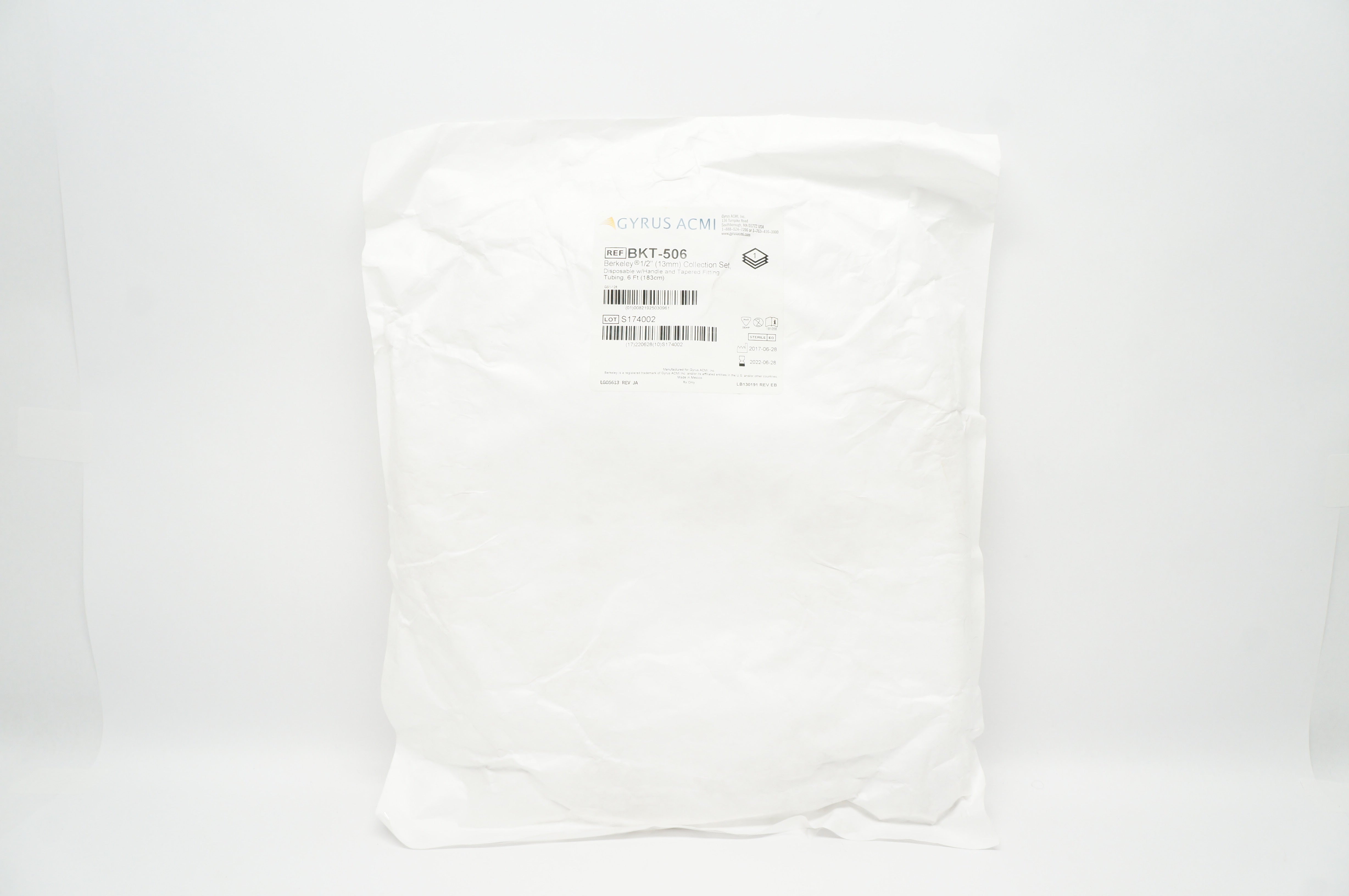 Gyrus ACMI BKT-506 Berkeley Collection Set 1/2inch