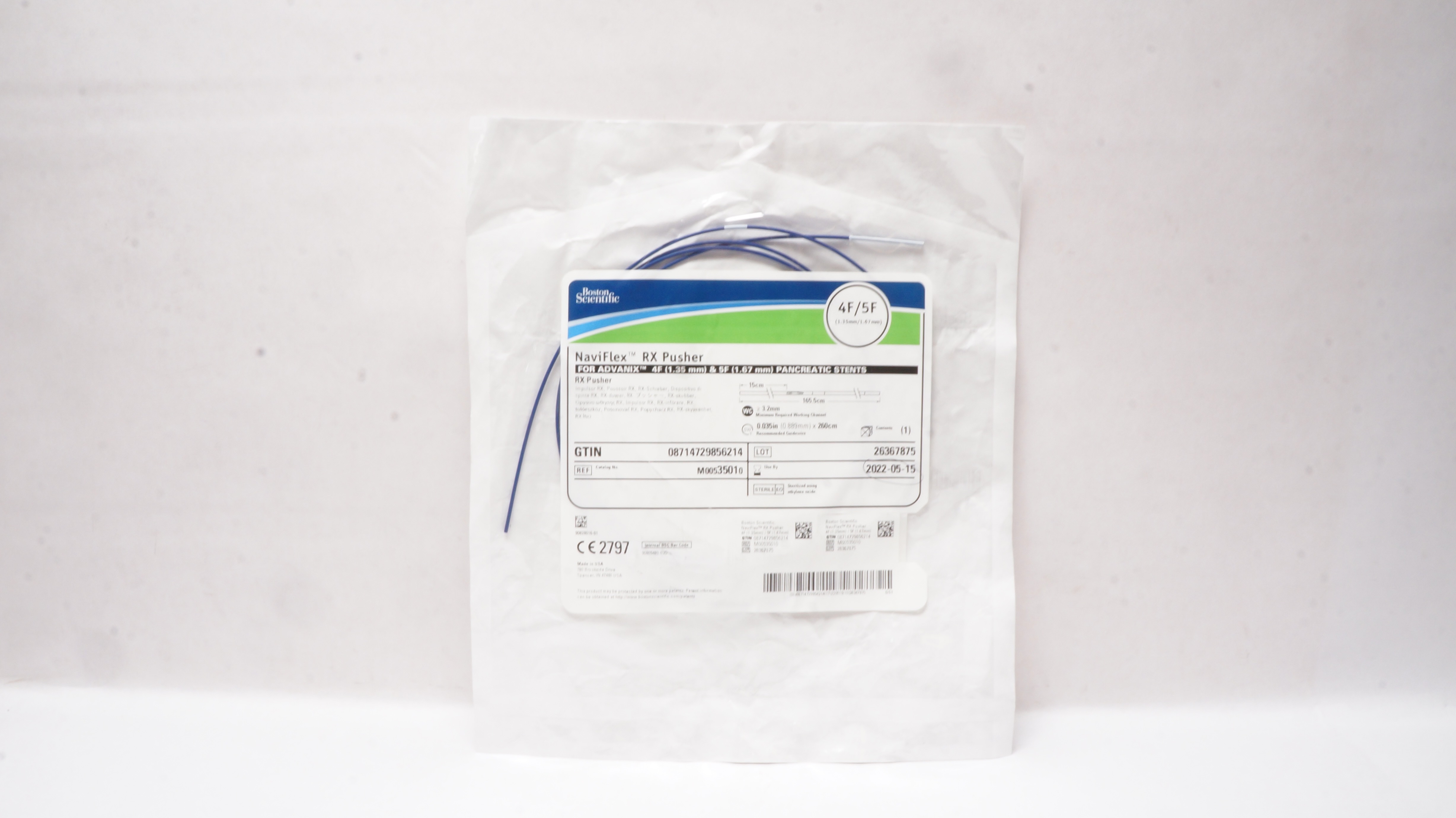 Boston Scientific 3501 NaviFlex RX Pusher for Advanix 4F&5F Pancreatic Stnts (x)