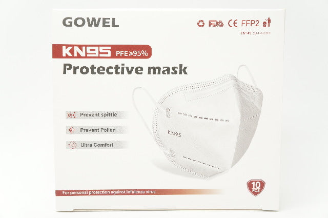 Gowel KN95 Protective Mask - Box of 10