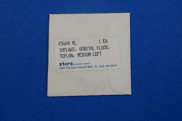 Karl Storz E5608 ML, Orbital Floor, Teflon Medium Left