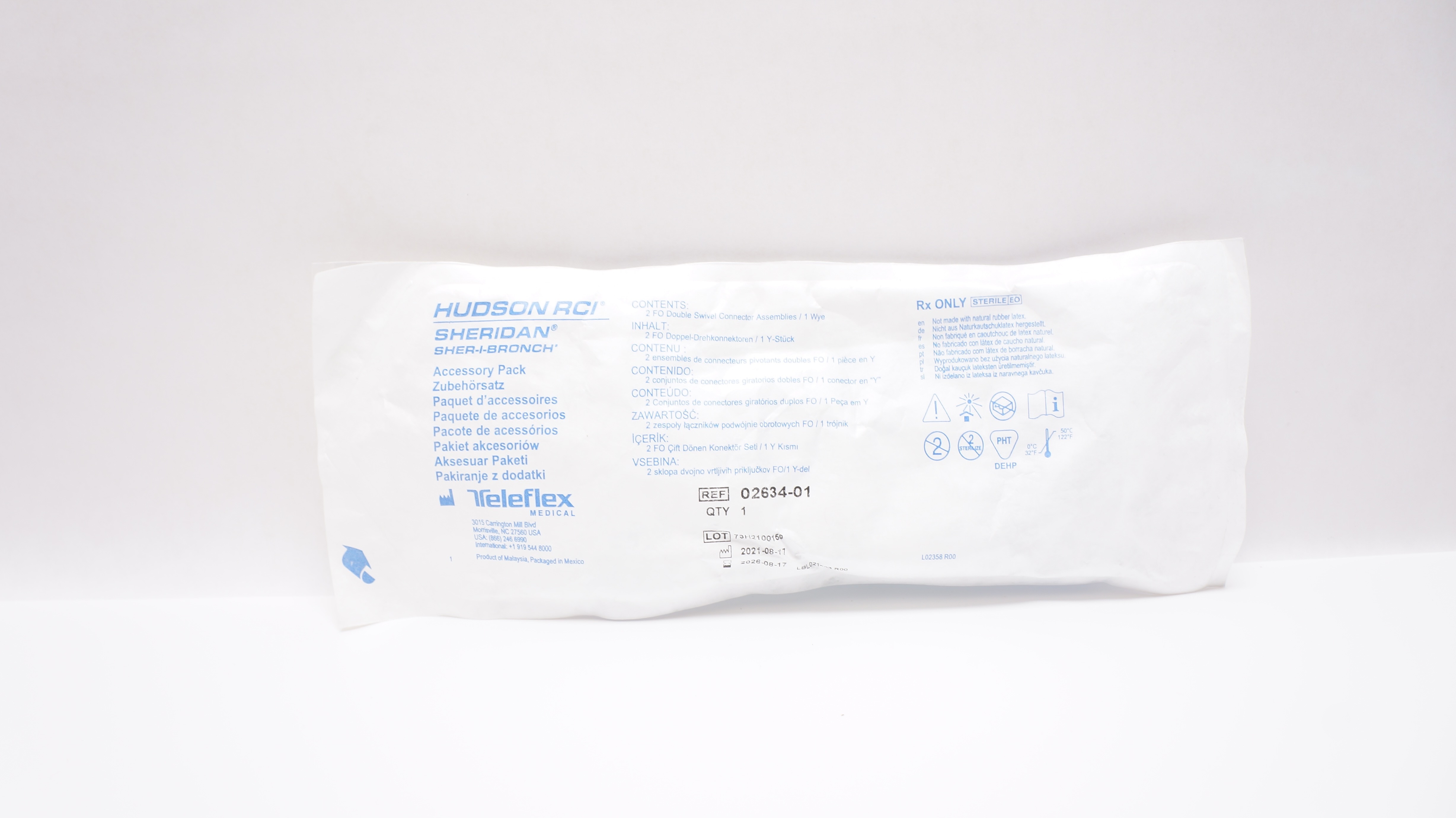 Teleflex 02634-01 Hudson RCI Sheridan Accessory Pack
